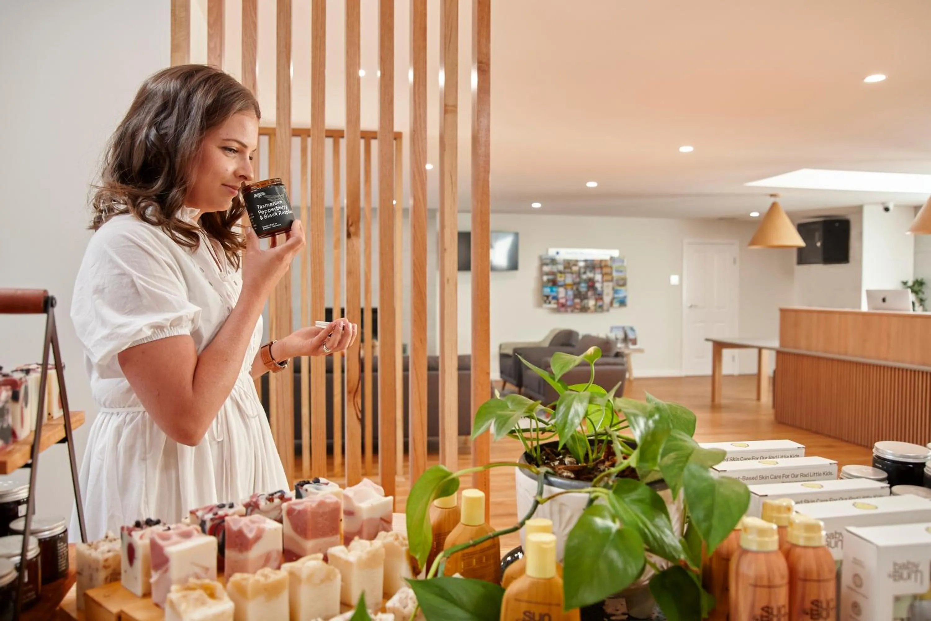 People in BIG4 Launceston Holiday Park