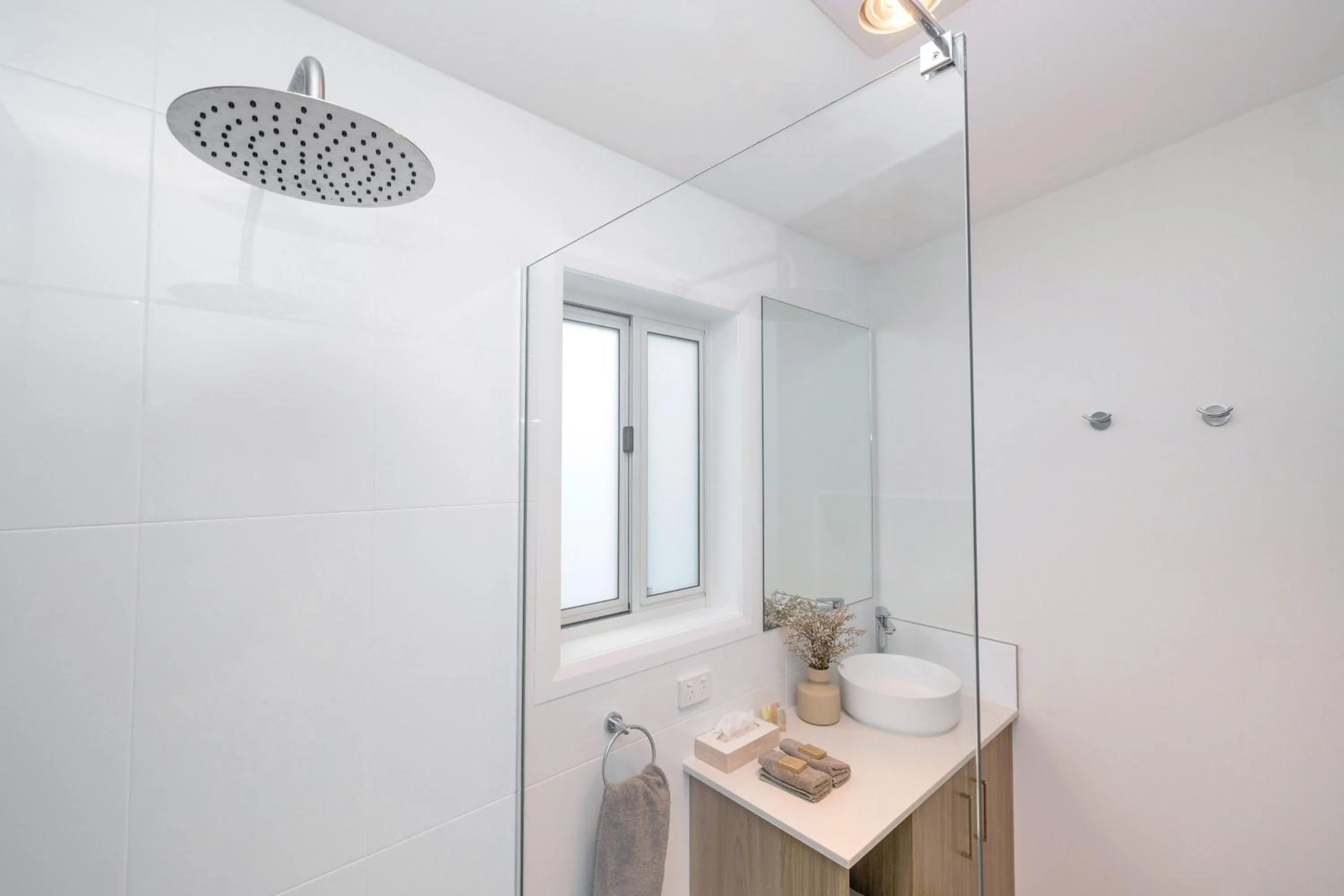 Shower in BIG4 Launceston Holiday Park