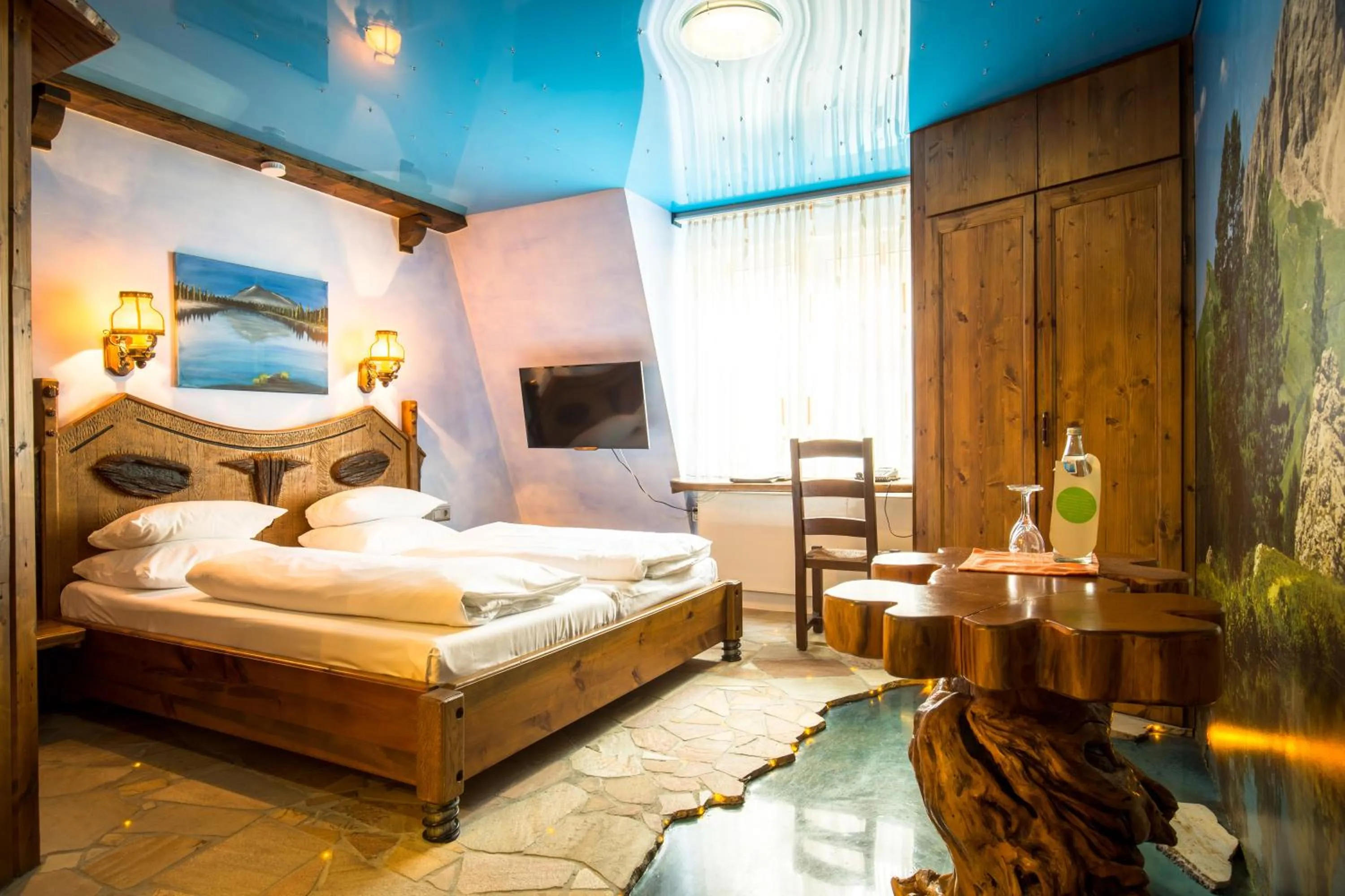 Bed in ALLVITALIS Traumhotel