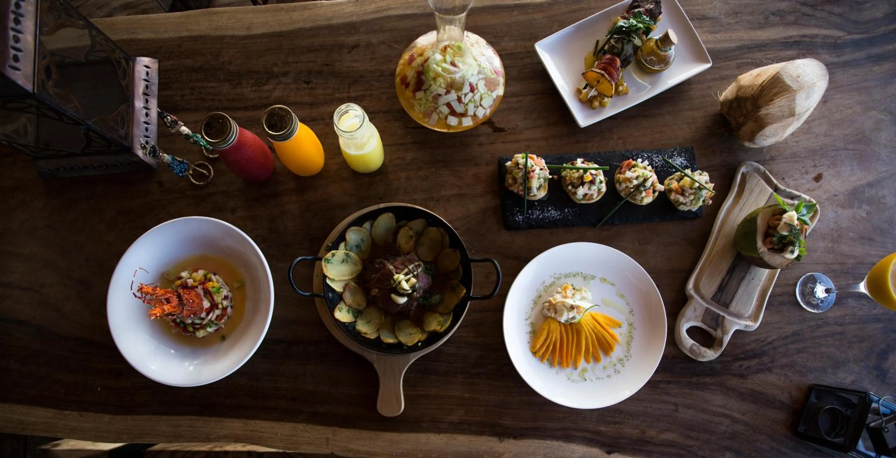 Meals in Sentidos Beach Retreat