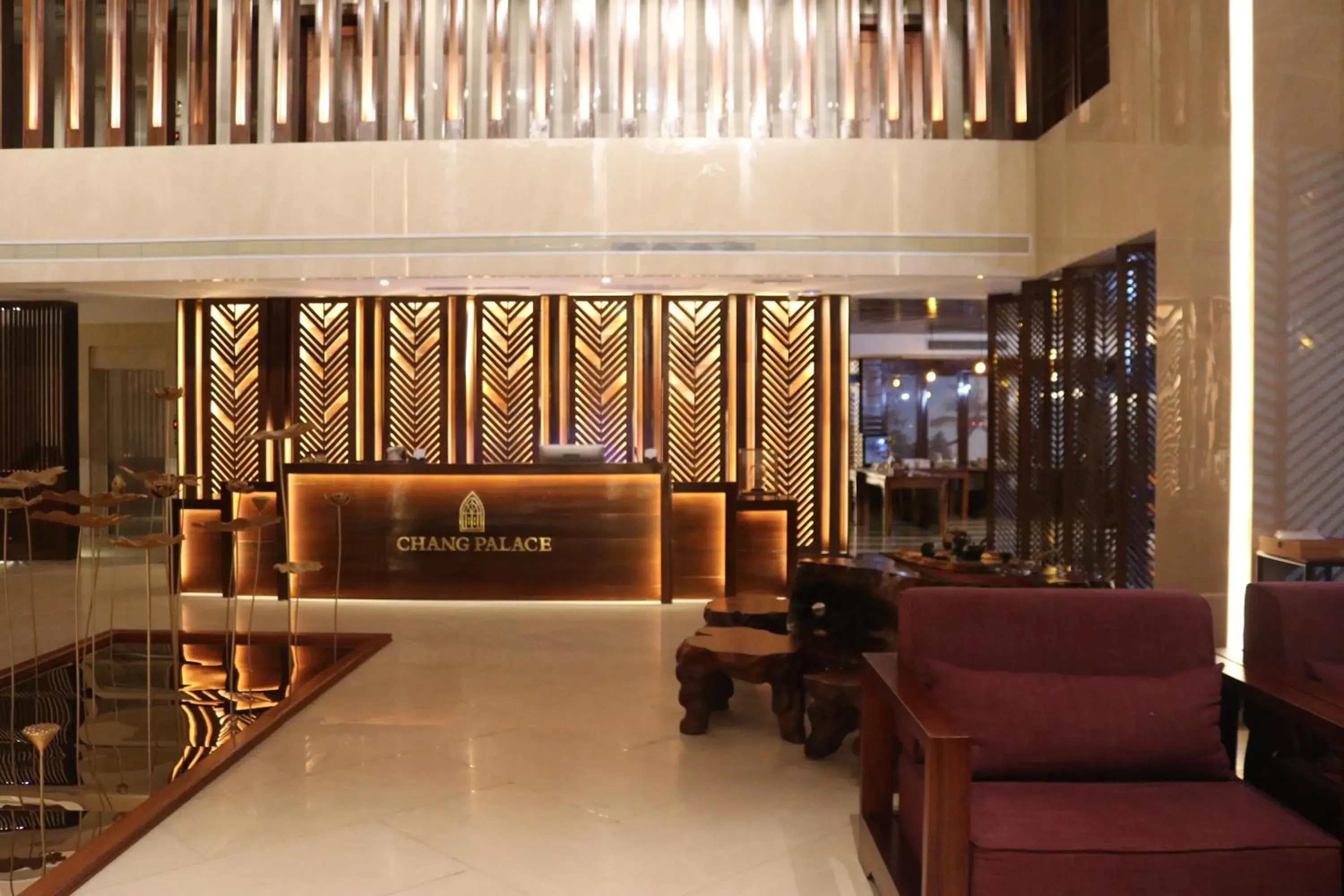 Lobby or reception in Chang Palace Vientiane Lobby or reception in Chang Palace Vientiane