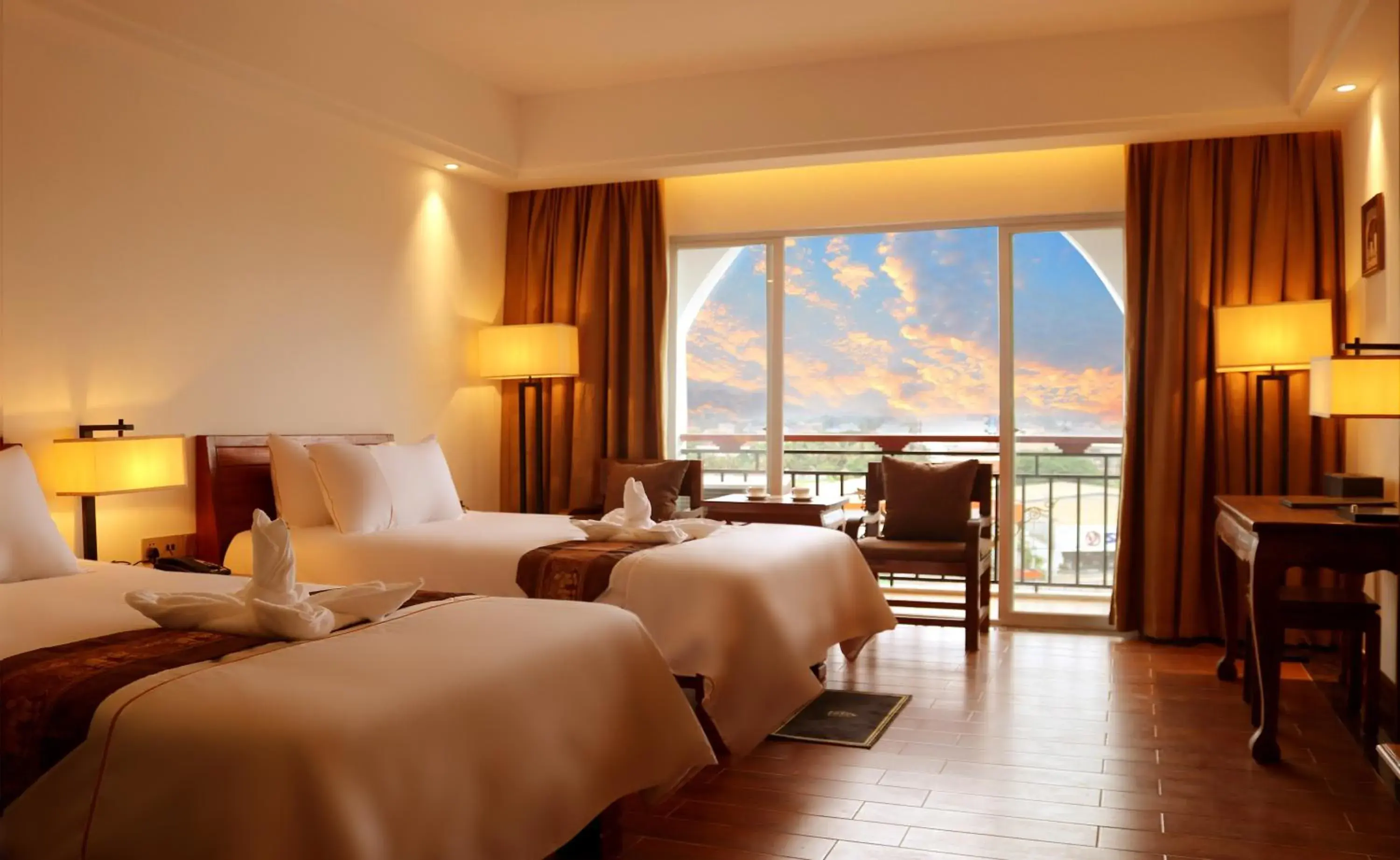 bunk bed, Bed in Chang Palace Vientiane bunk bed, Bed in Chang Palace Vientiane