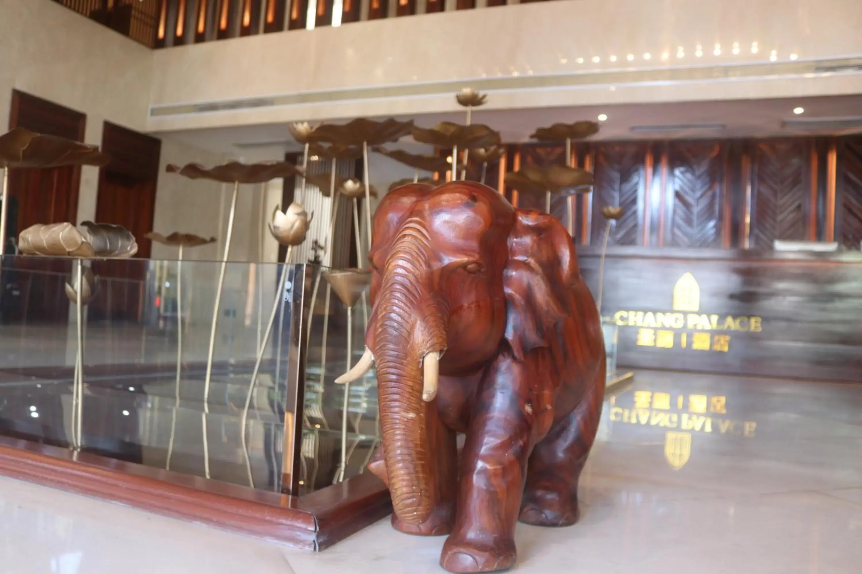 Lobby or reception in Chang Palace Vientiane Lobby or reception in Chang Palace Vientiane