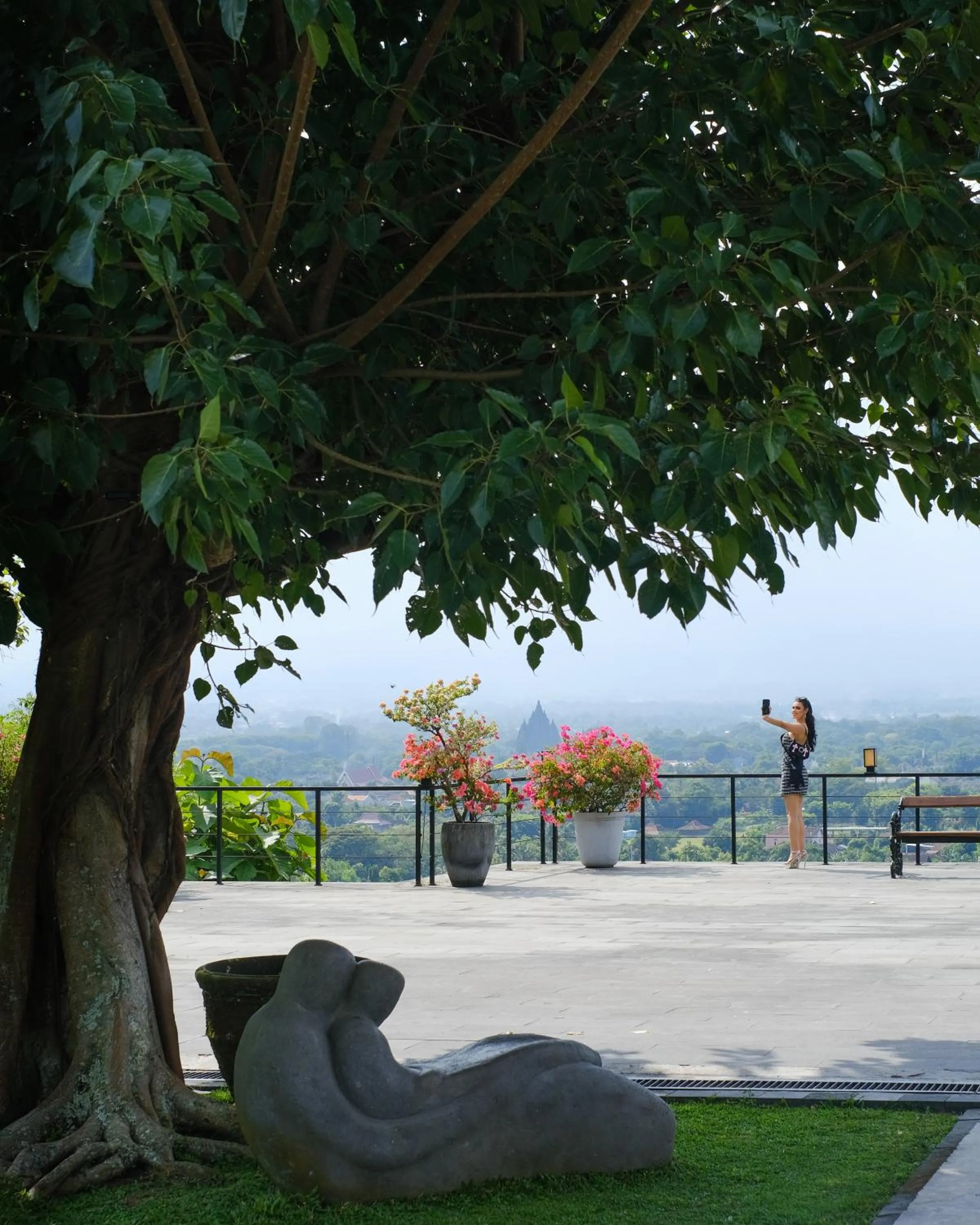 Natural landscape in Abhayagiri - Sumberwatu Heritage Resort