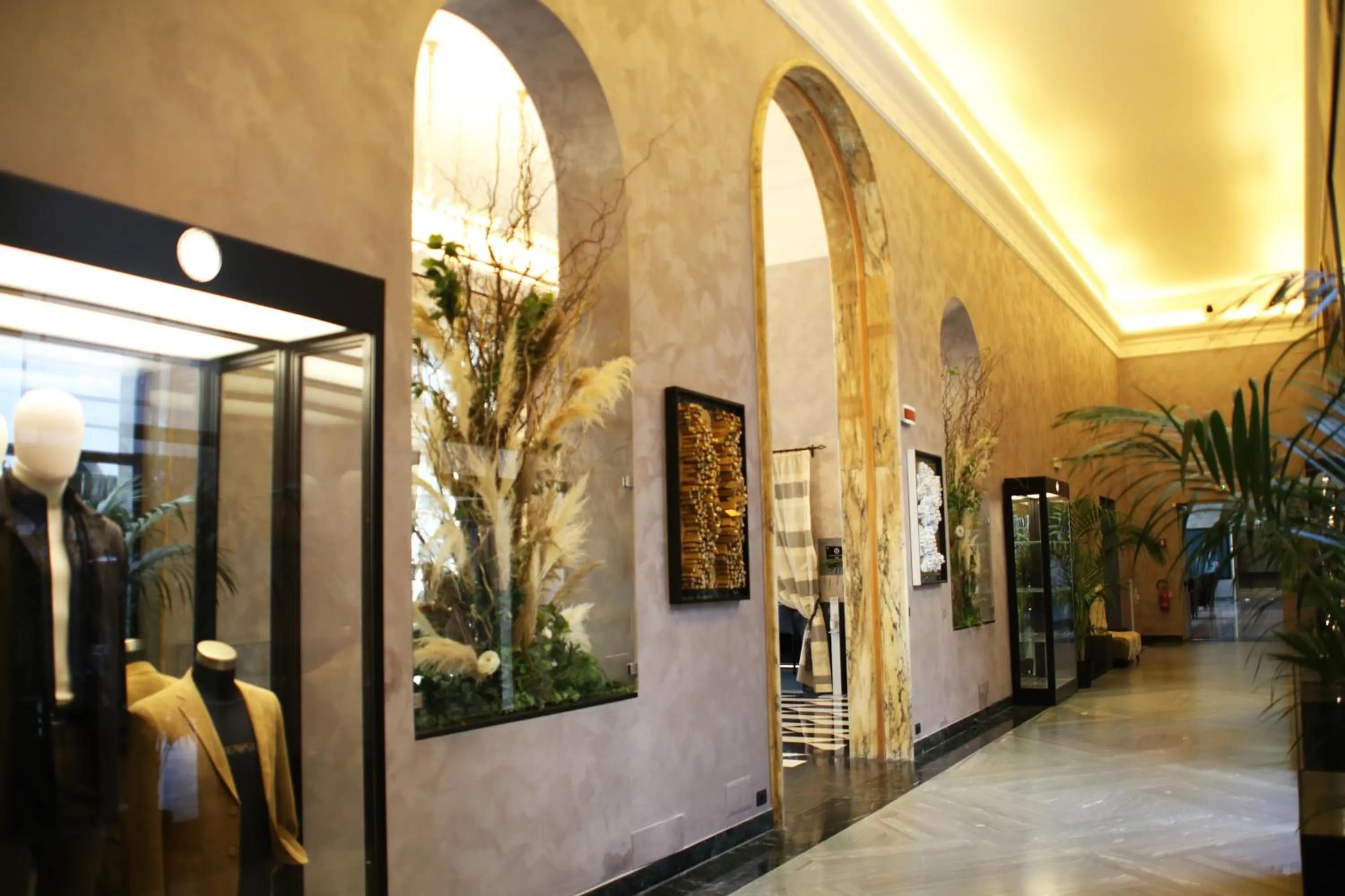 Lobby or reception in TH Roma - Carpegna Palace