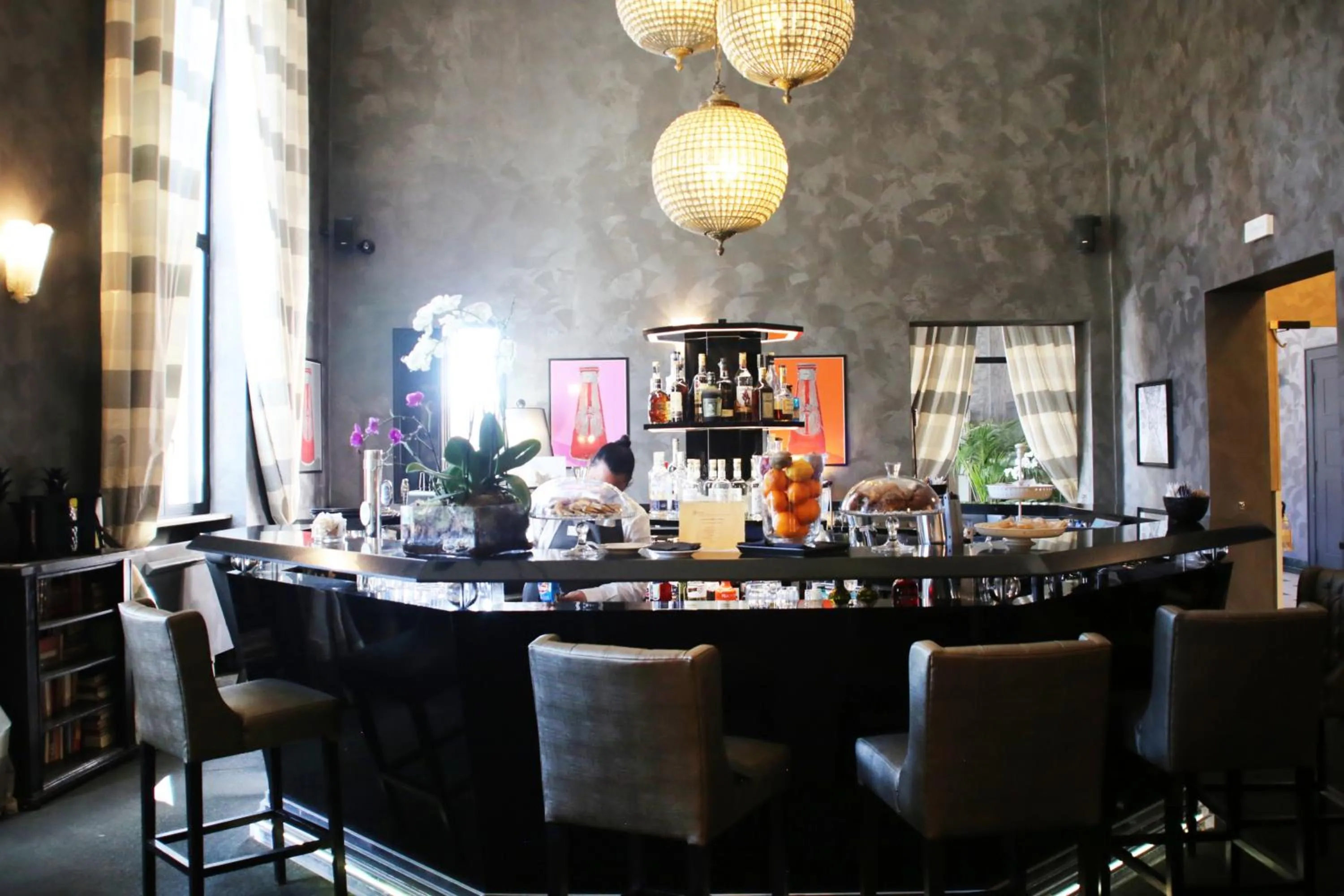 Lounge or bar in TH Roma - Carpegna Palace