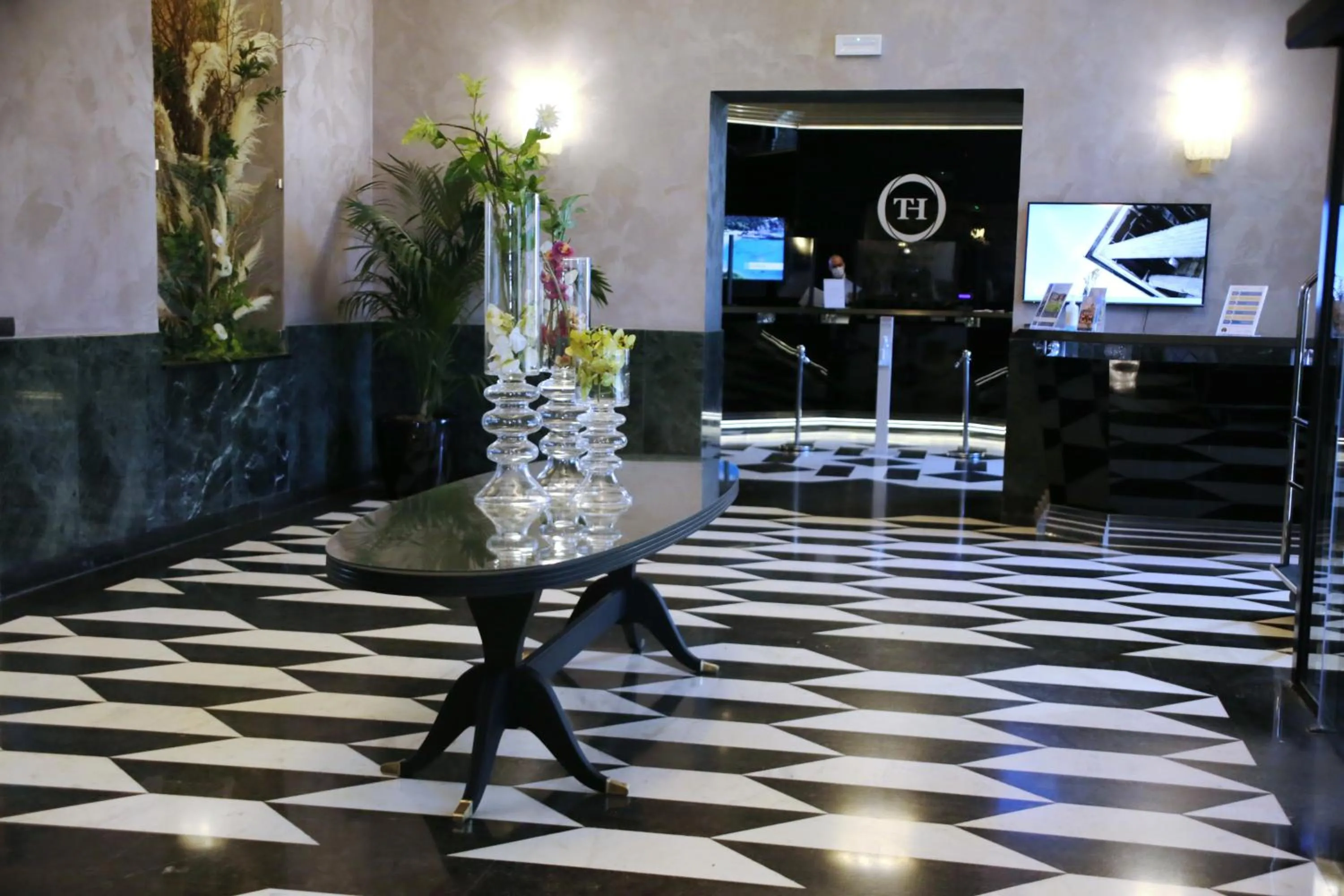 Lobby or reception in TH Roma - Carpegna Palace