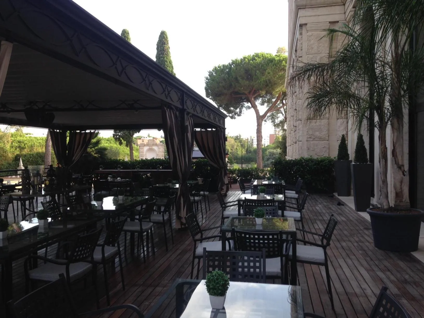 Patio in TH Roma - Carpegna Palace