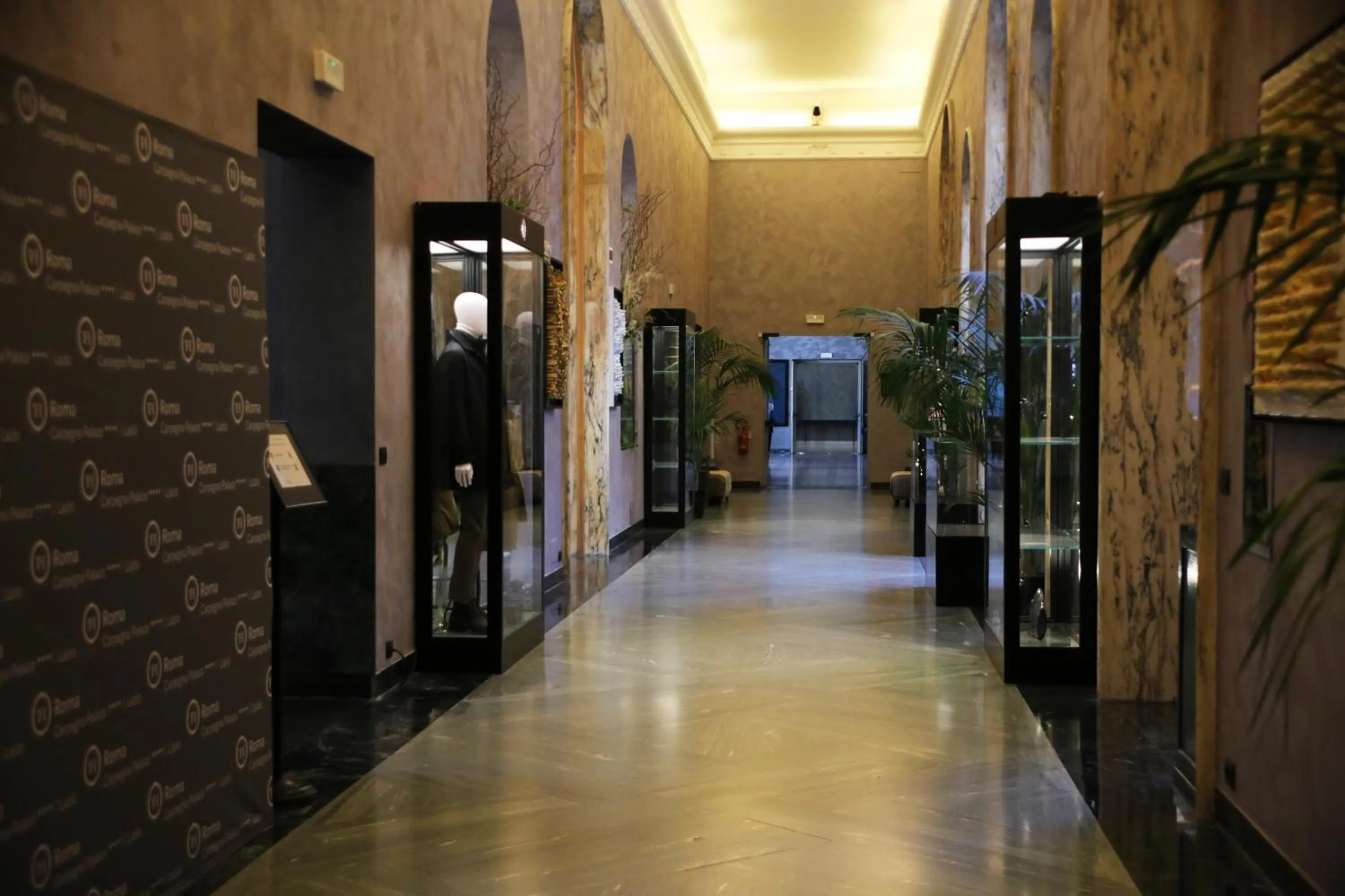 Lobby or reception in TH Roma - Carpegna Palace