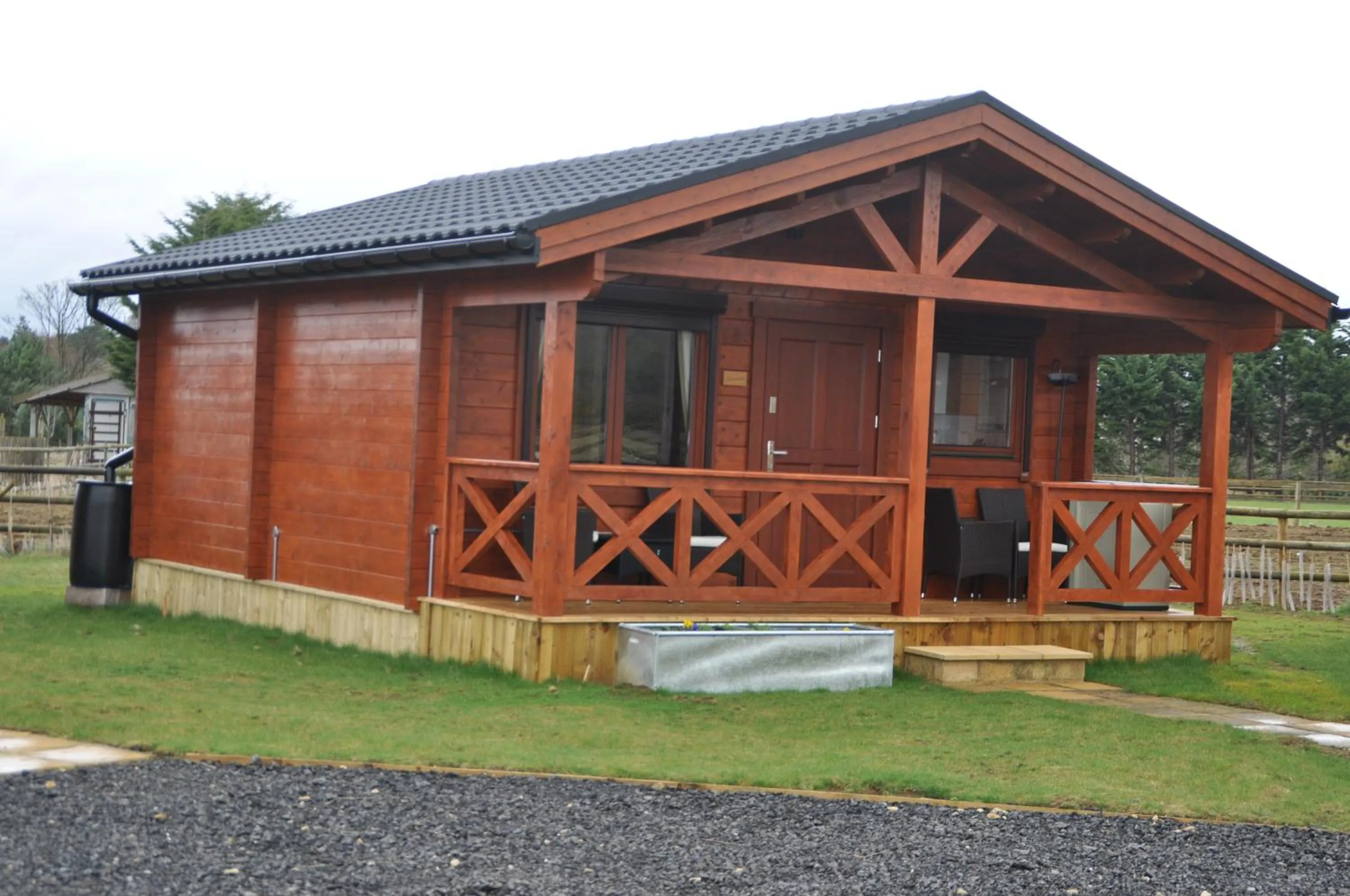 Balcony/Terrace in Northwick Farm Lodges