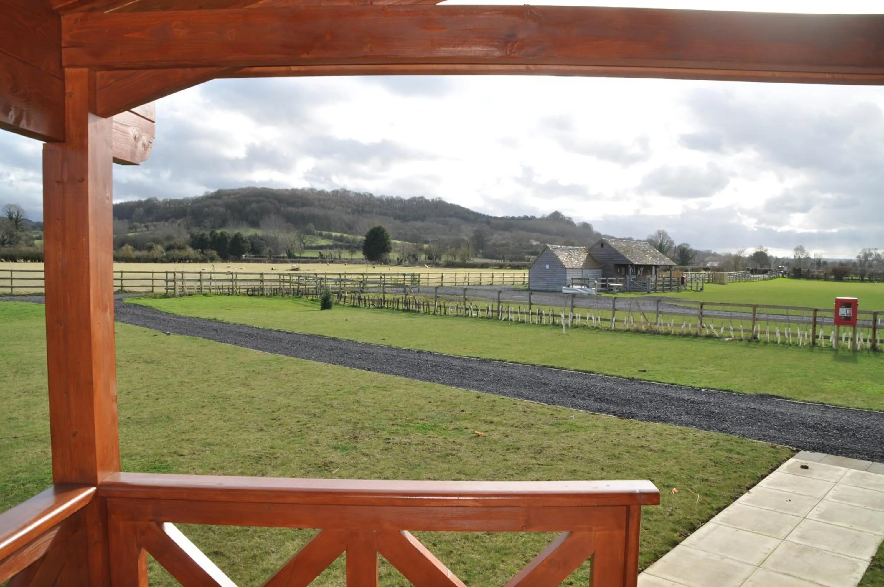Landmark view in Northwick Farm Lodges