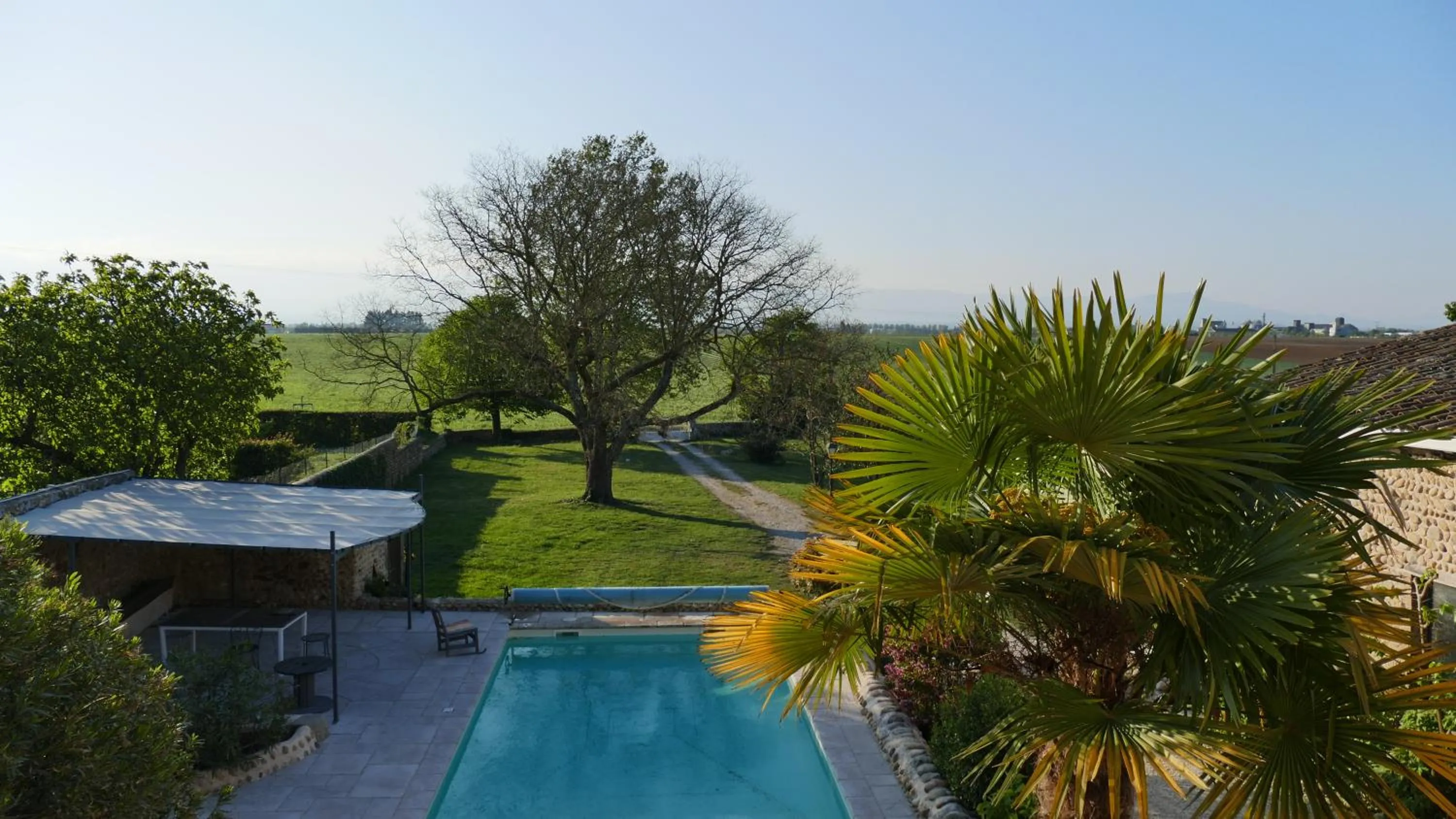 Garden view in A la belle histoire