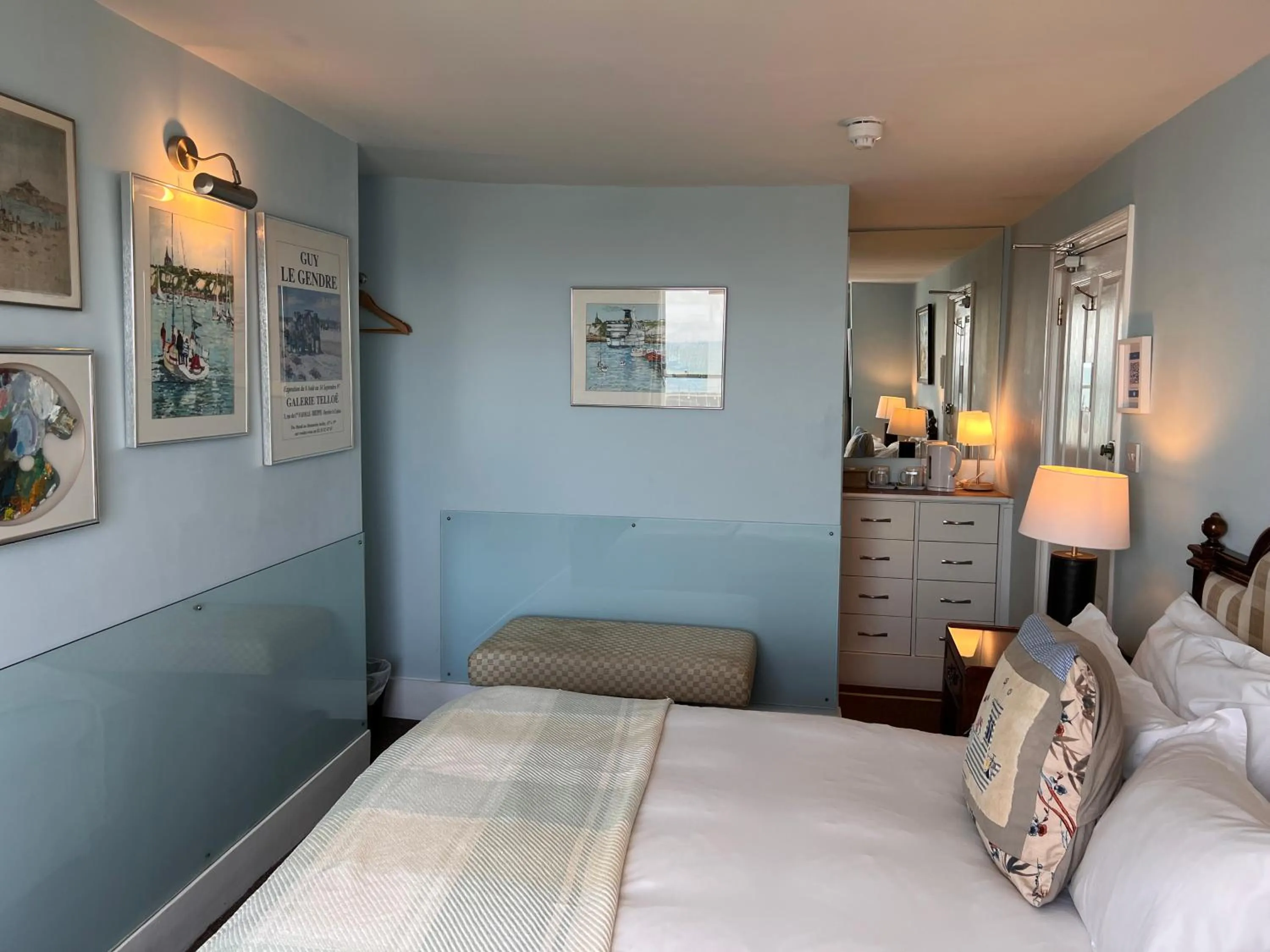 Bed in The Royal Harbour Hotel