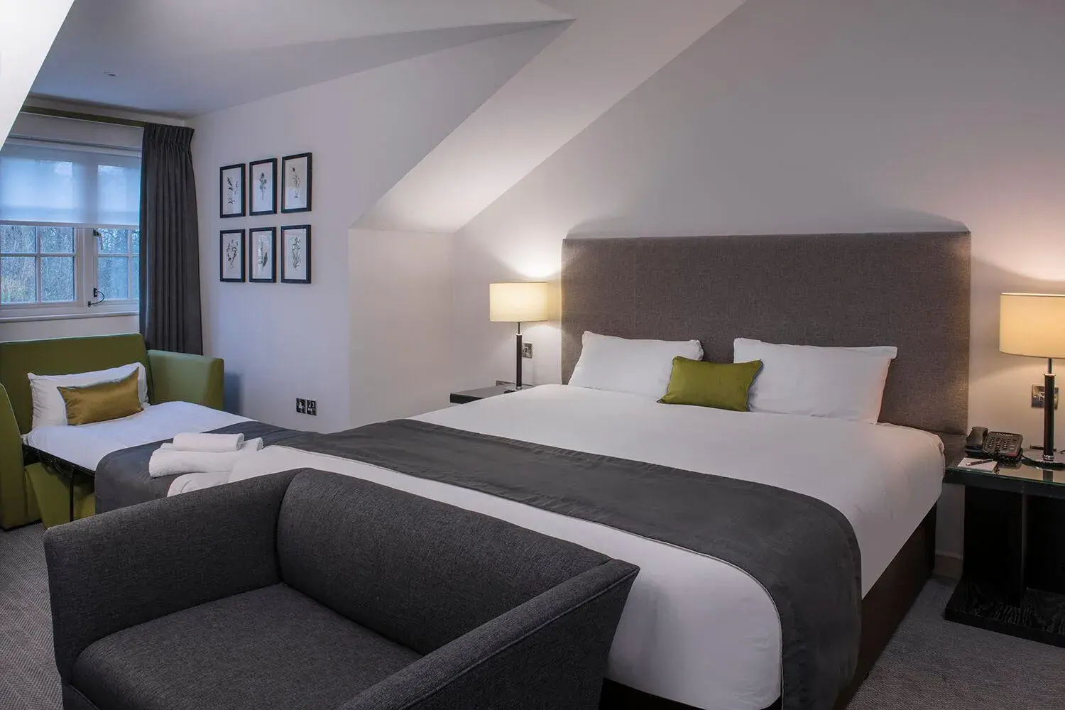 Bedroom, Bed in De Vere Wokefield Estate Bedroom, Bed in De Vere Wokefield Estate