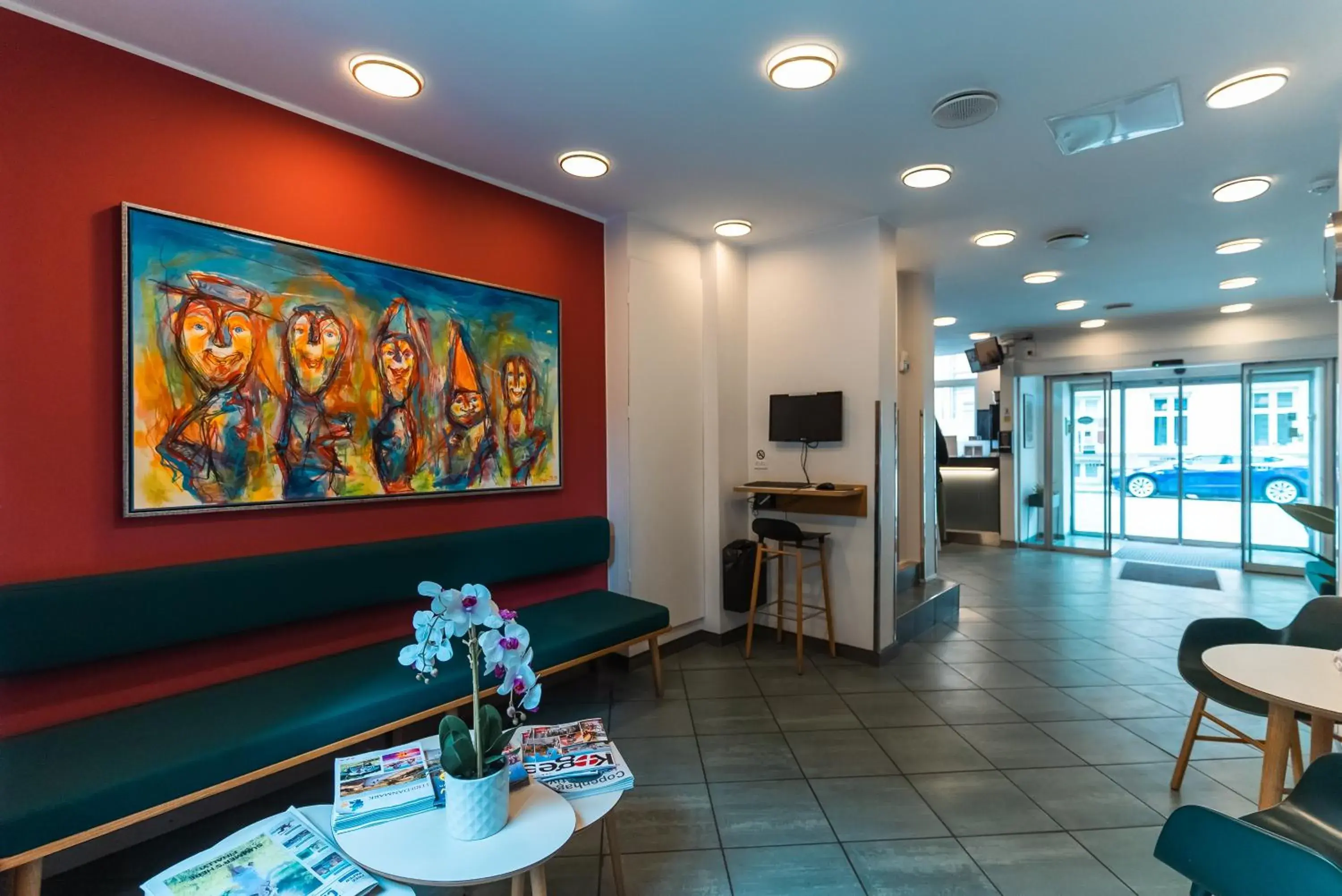 Lobby or reception in Go Hotel Ansgar Lobby or reception in Go Hotel Ansgar