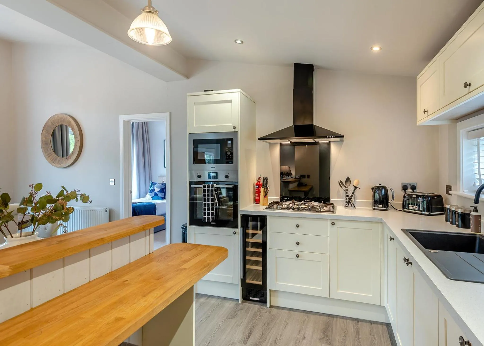 Property building in Woodhall Country Park Lodges