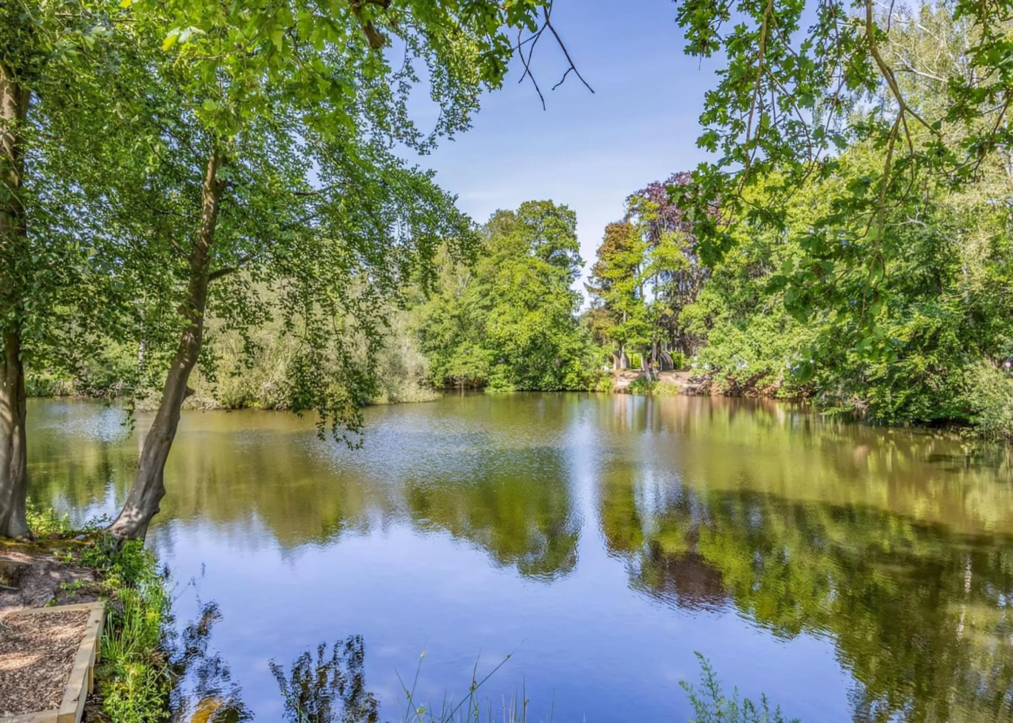 Property building in Woodhall Country Park Lodges