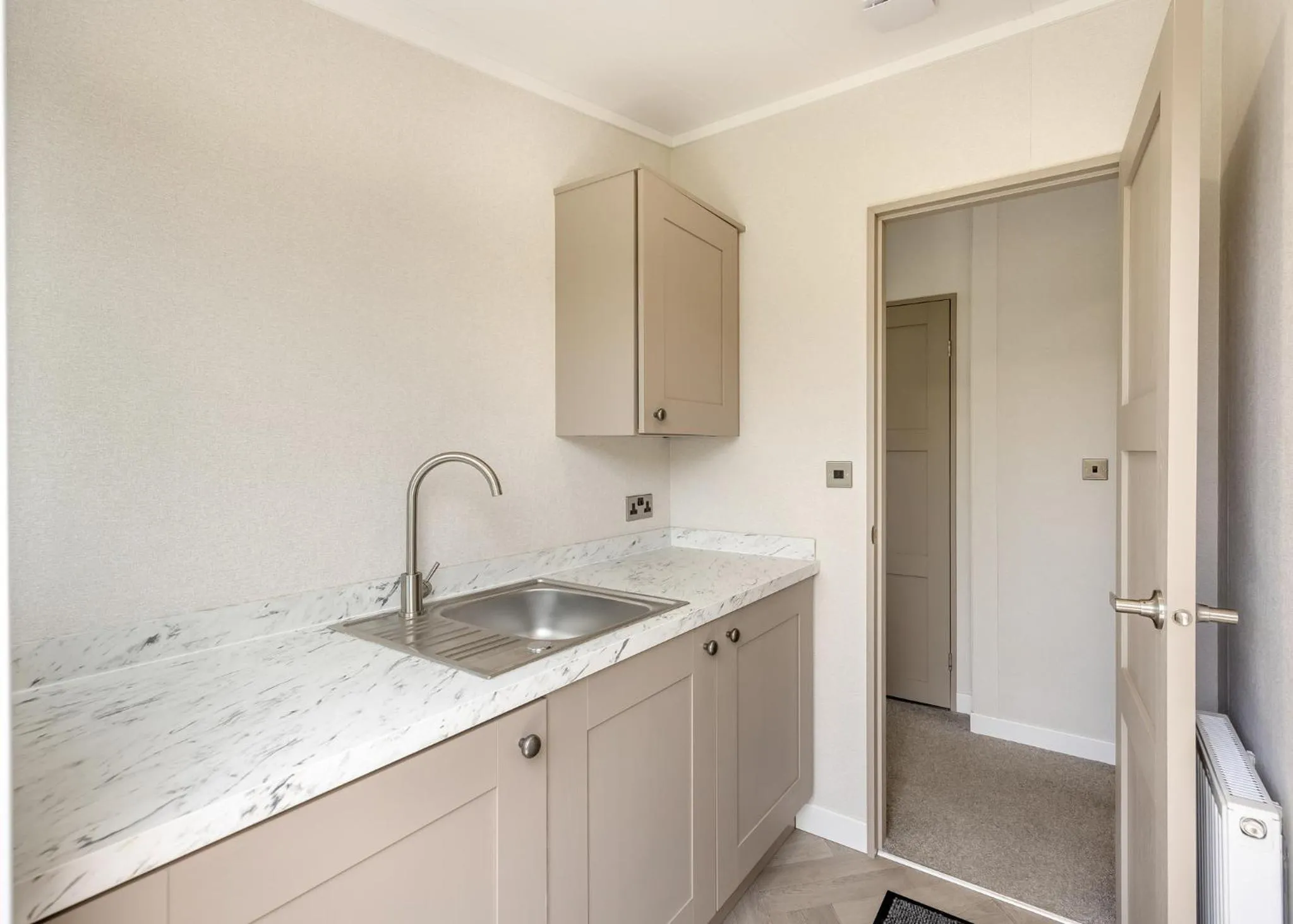 Property building in Woodhall Country Park Lodges