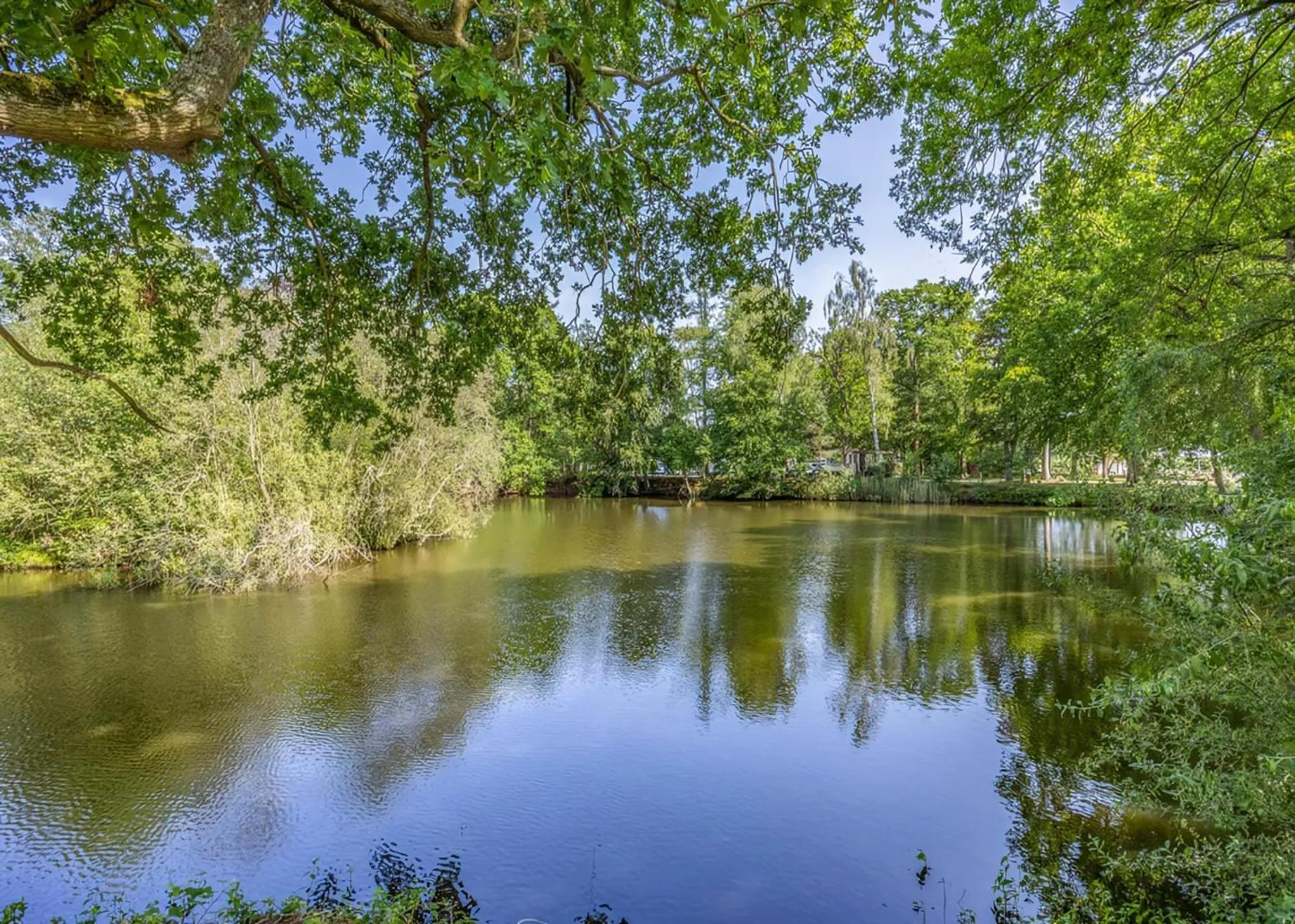 Property building in Woodhall Country Park Lodges