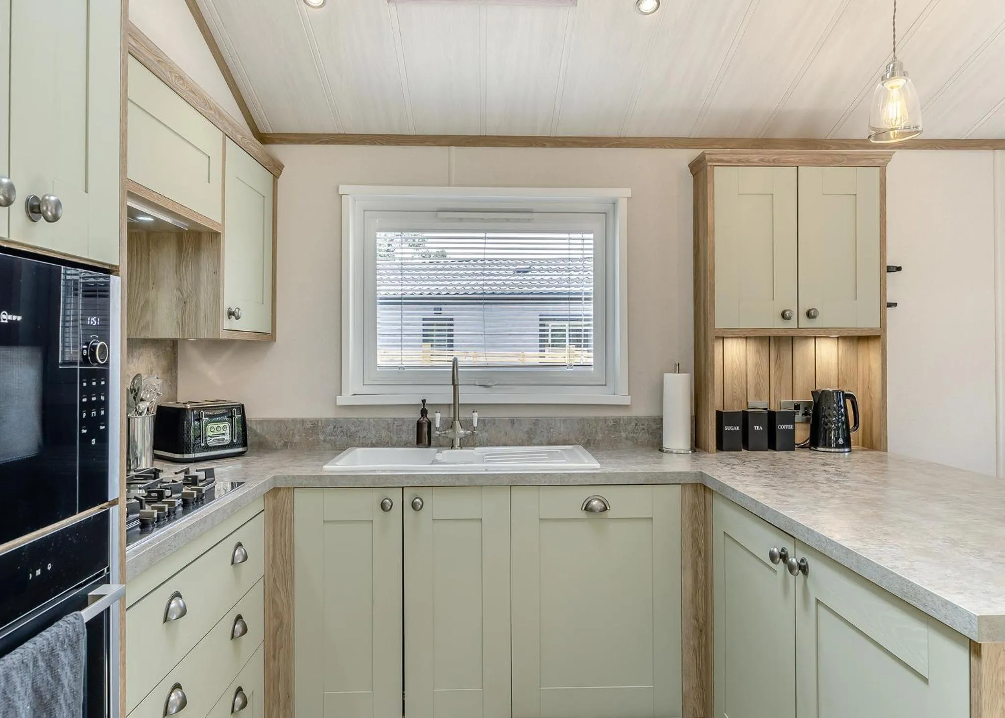 Property building in Woodhall Country Park Lodges