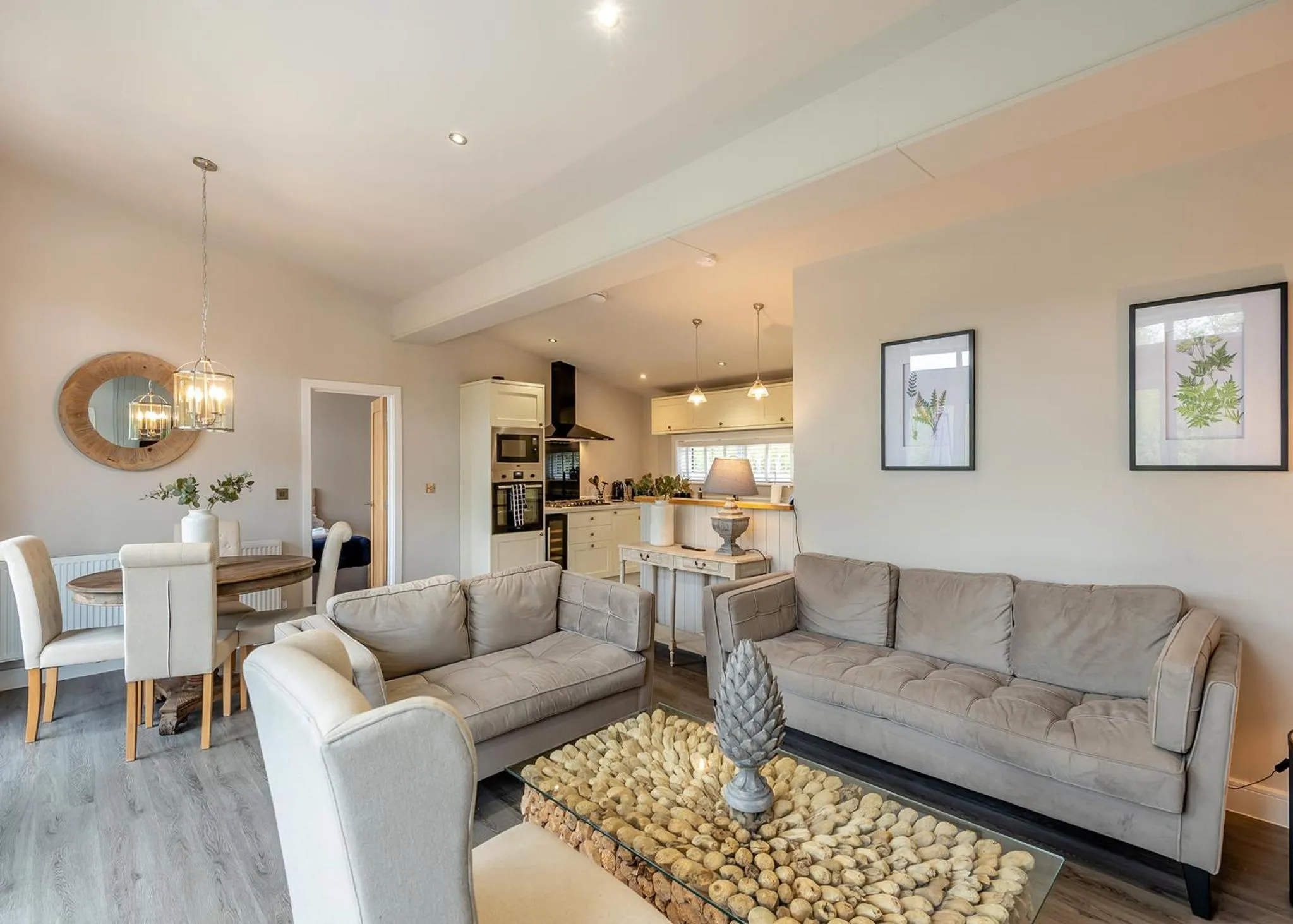 Property building in Woodhall Country Park Lodges