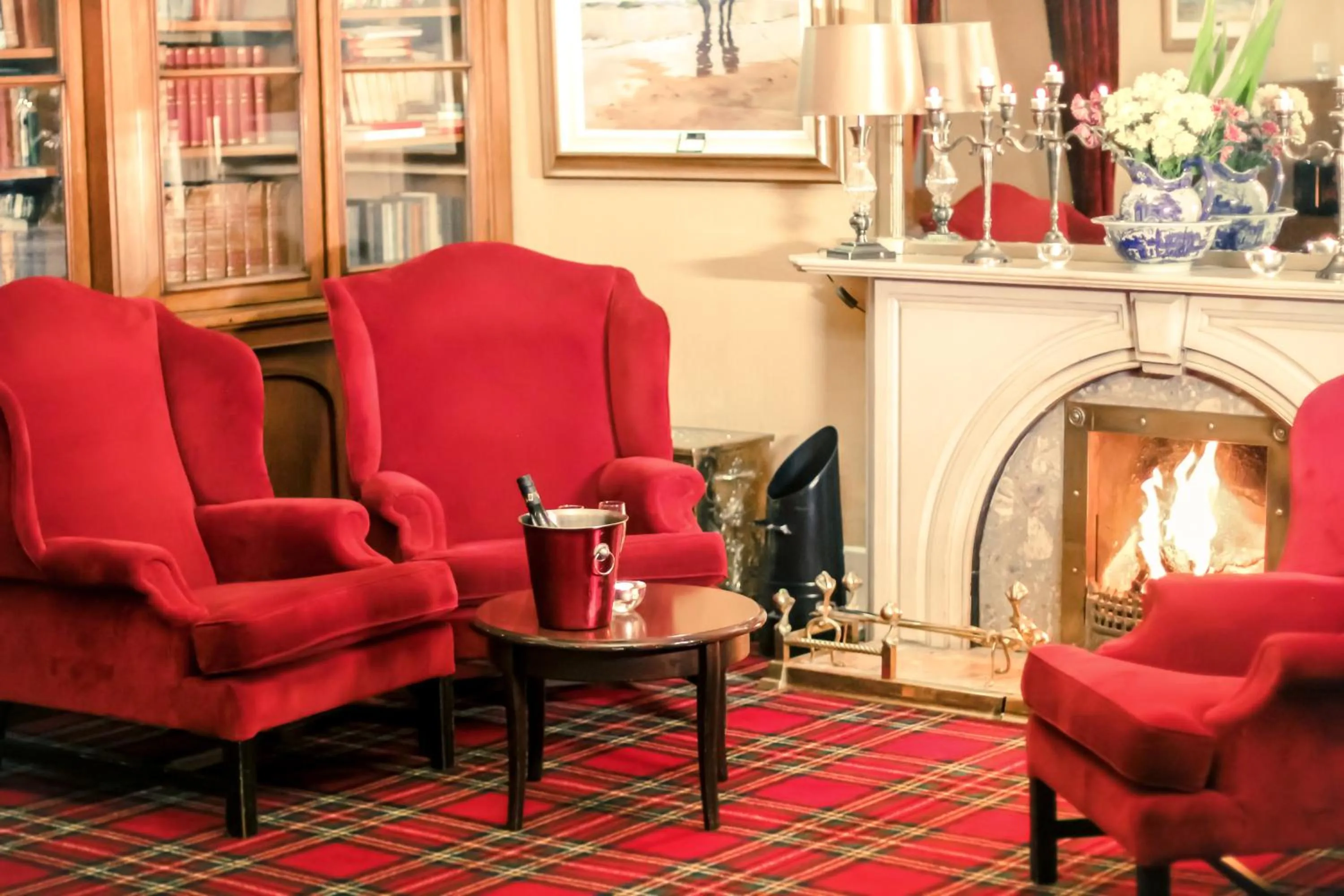 Seating area in Arnolds Hotel