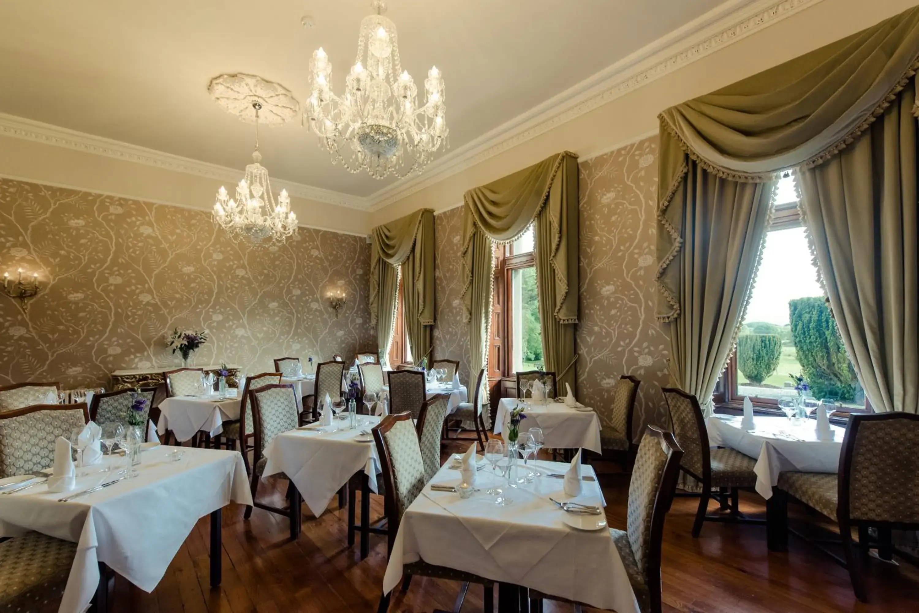 Restaurant/places to eat in Cahernane House Hotel Restaurant/places to eat in Cahernane House Hotel