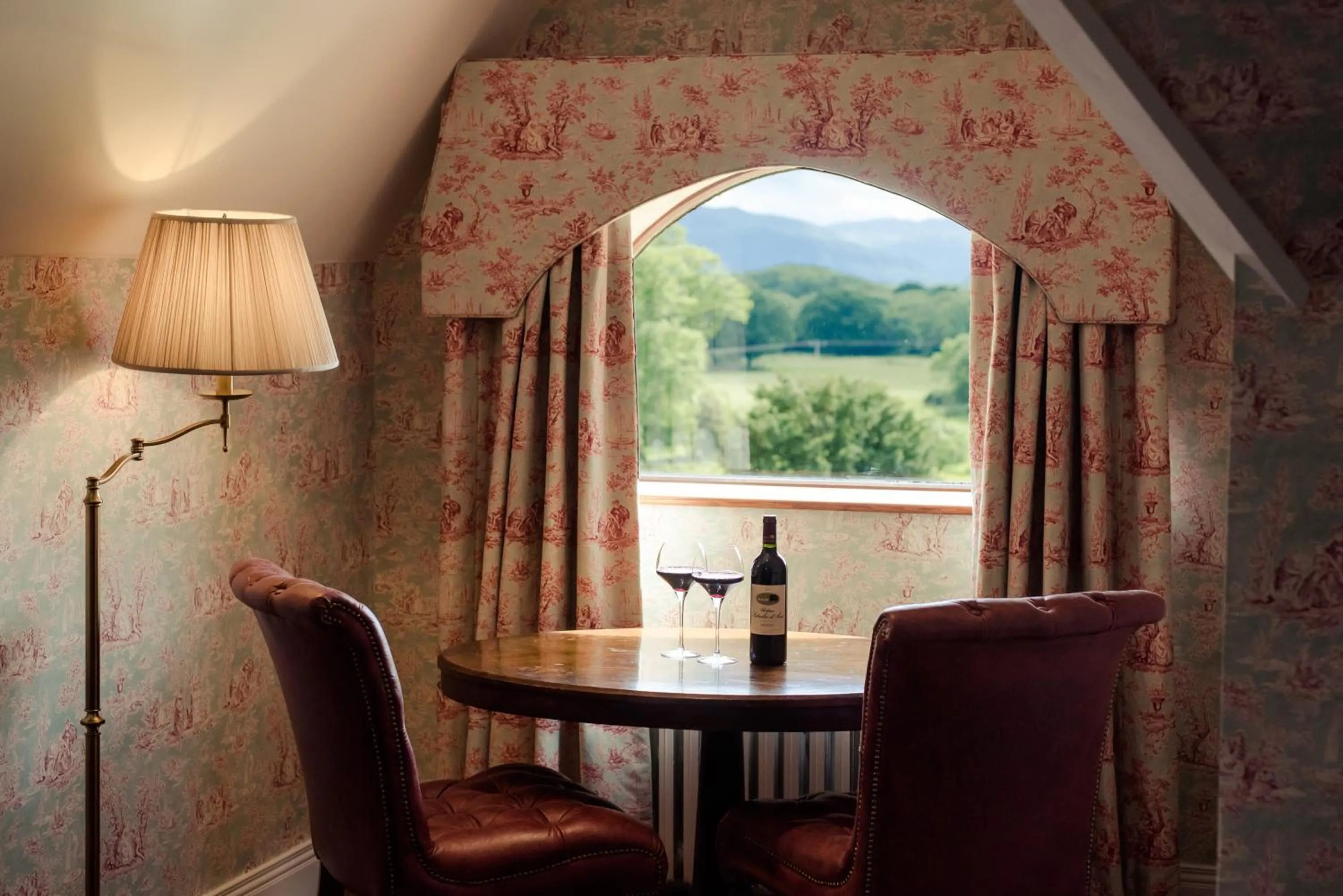 Seating area in Cahernane House Hotel