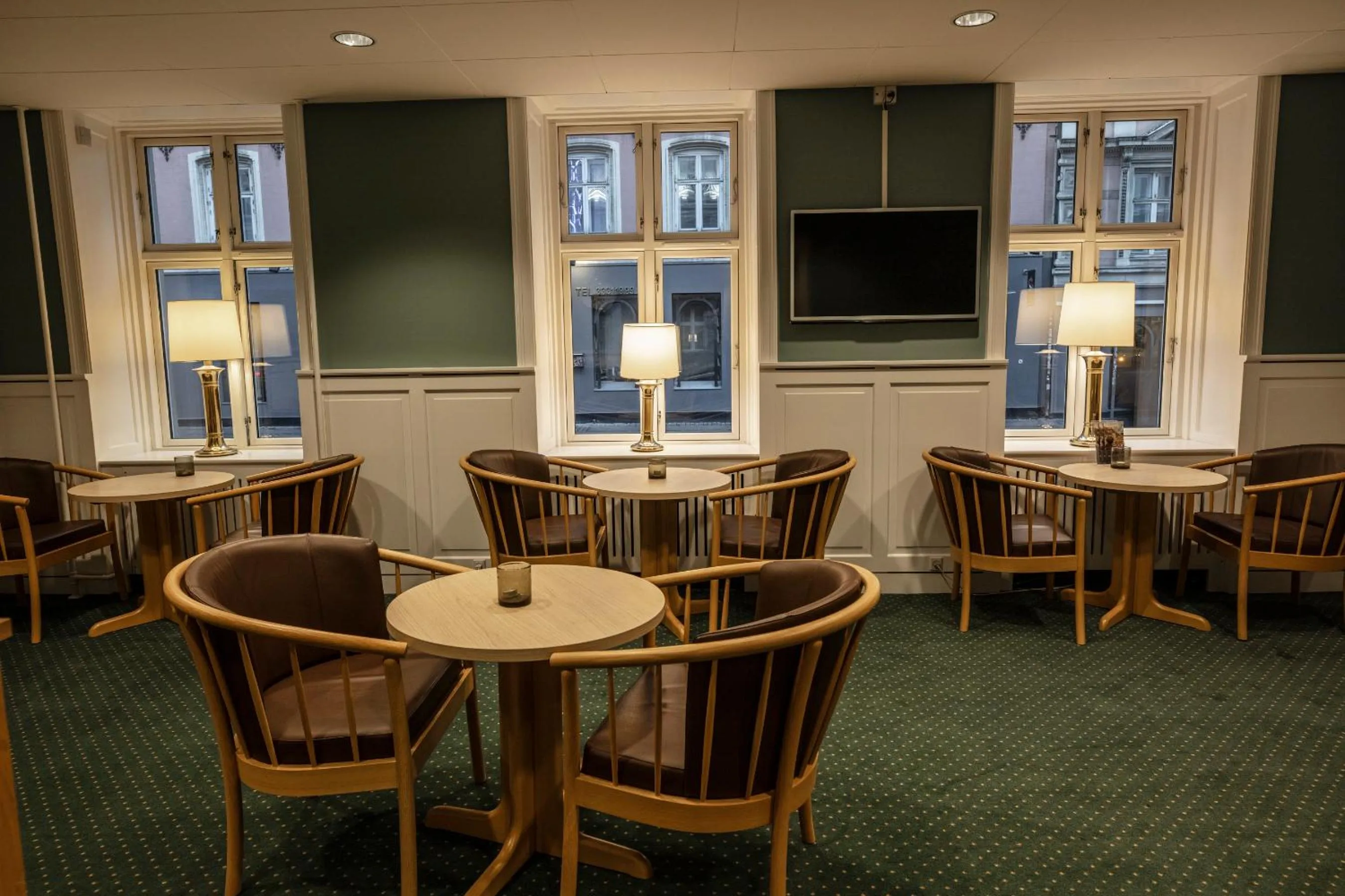 Area and facilities in City Hotel Nebo