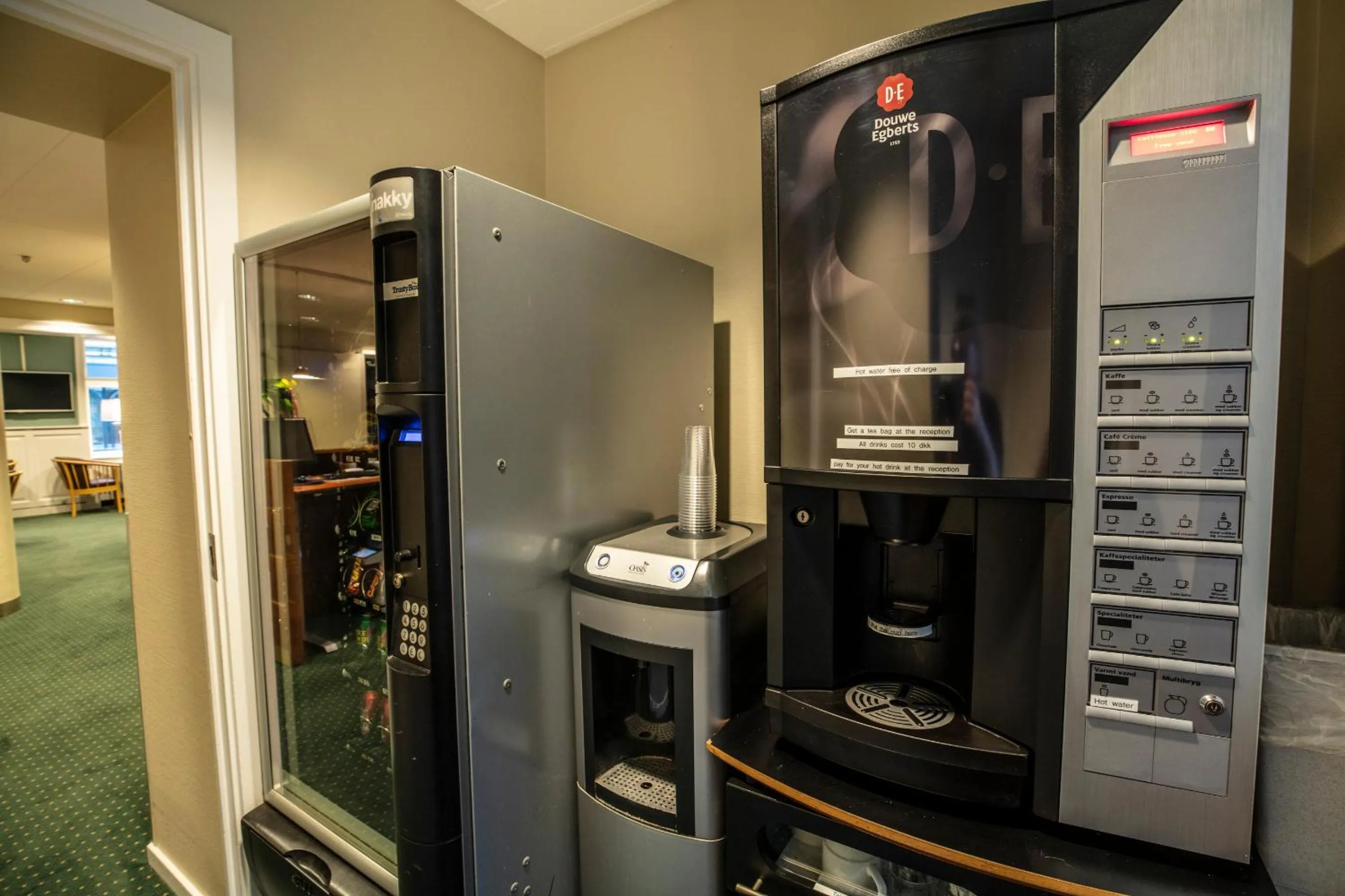 Non alcoholic drinks in City Hotel Nebo