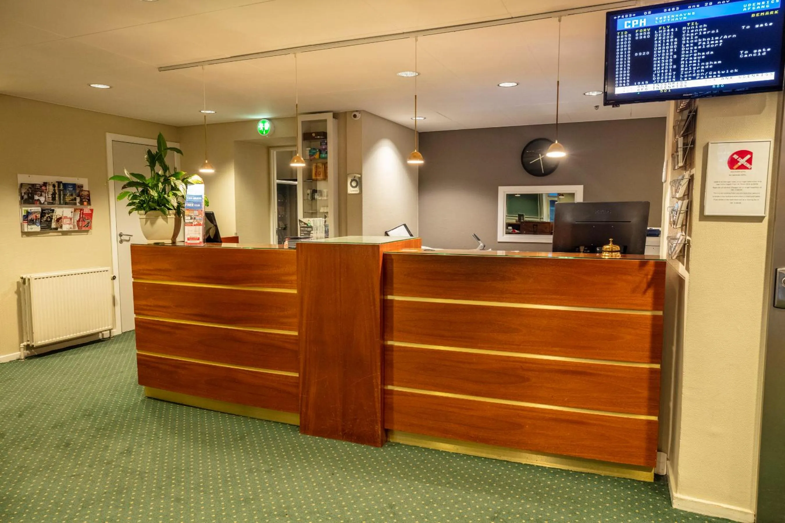 Lobby or reception in City Hotel Nebo