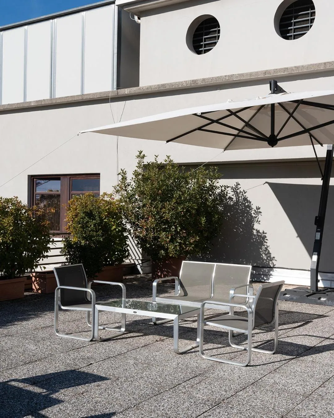 Balcony/Terrace in Grand Hotel Trento