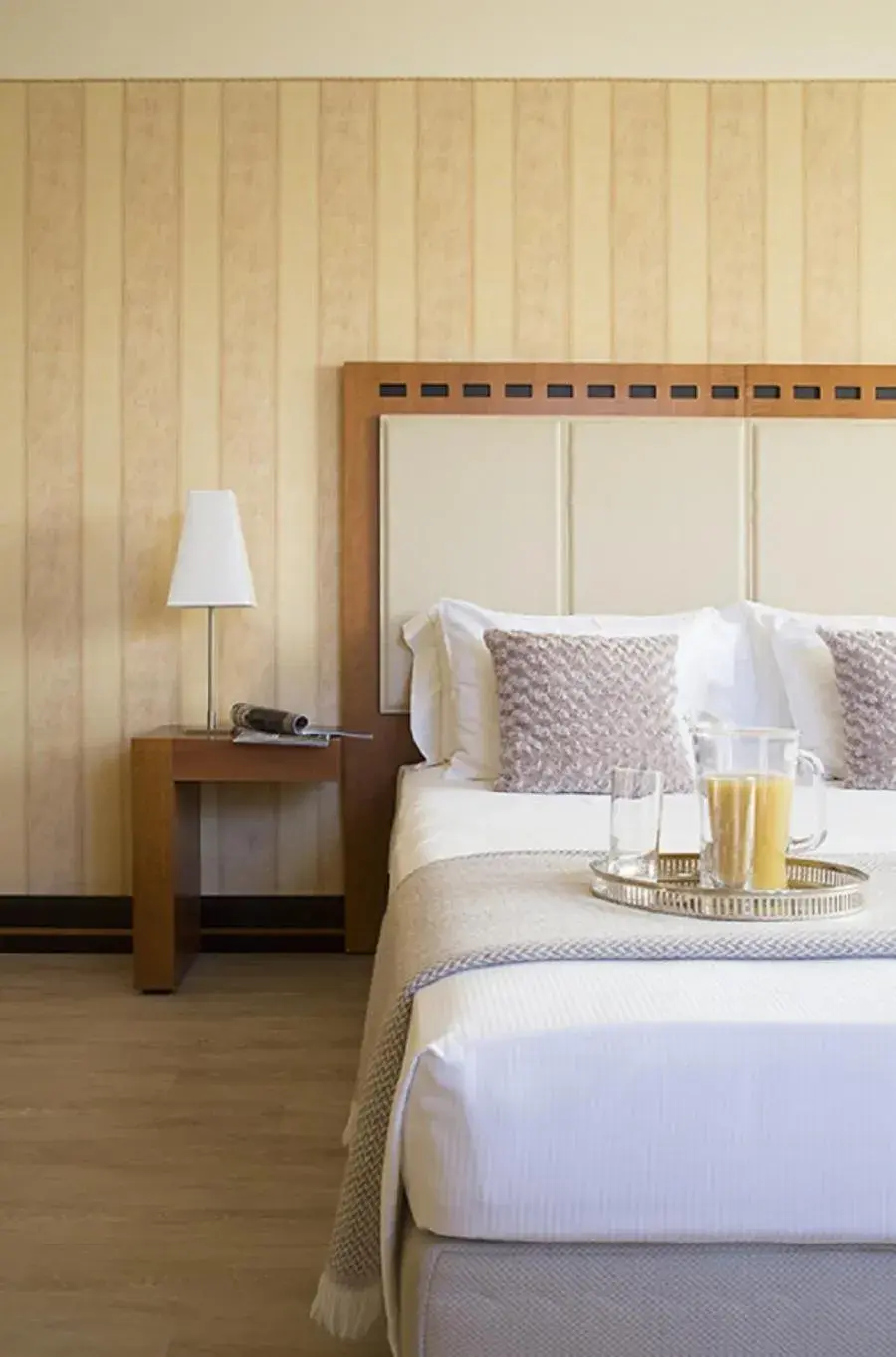 Decorative detail, Bed in Hotel Maggior Consiglio Decorative detail, Bed in Hotel Maggior Consiglio