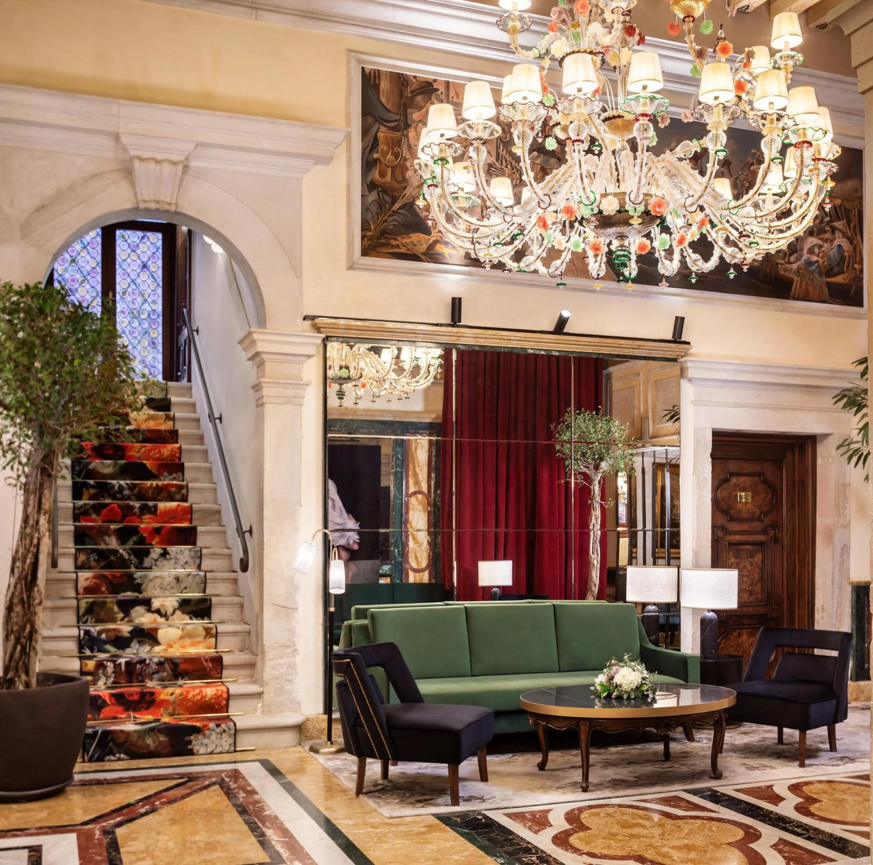 Lobby or reception in NH Collection Grand Hotel Palazzo Dei Dogi