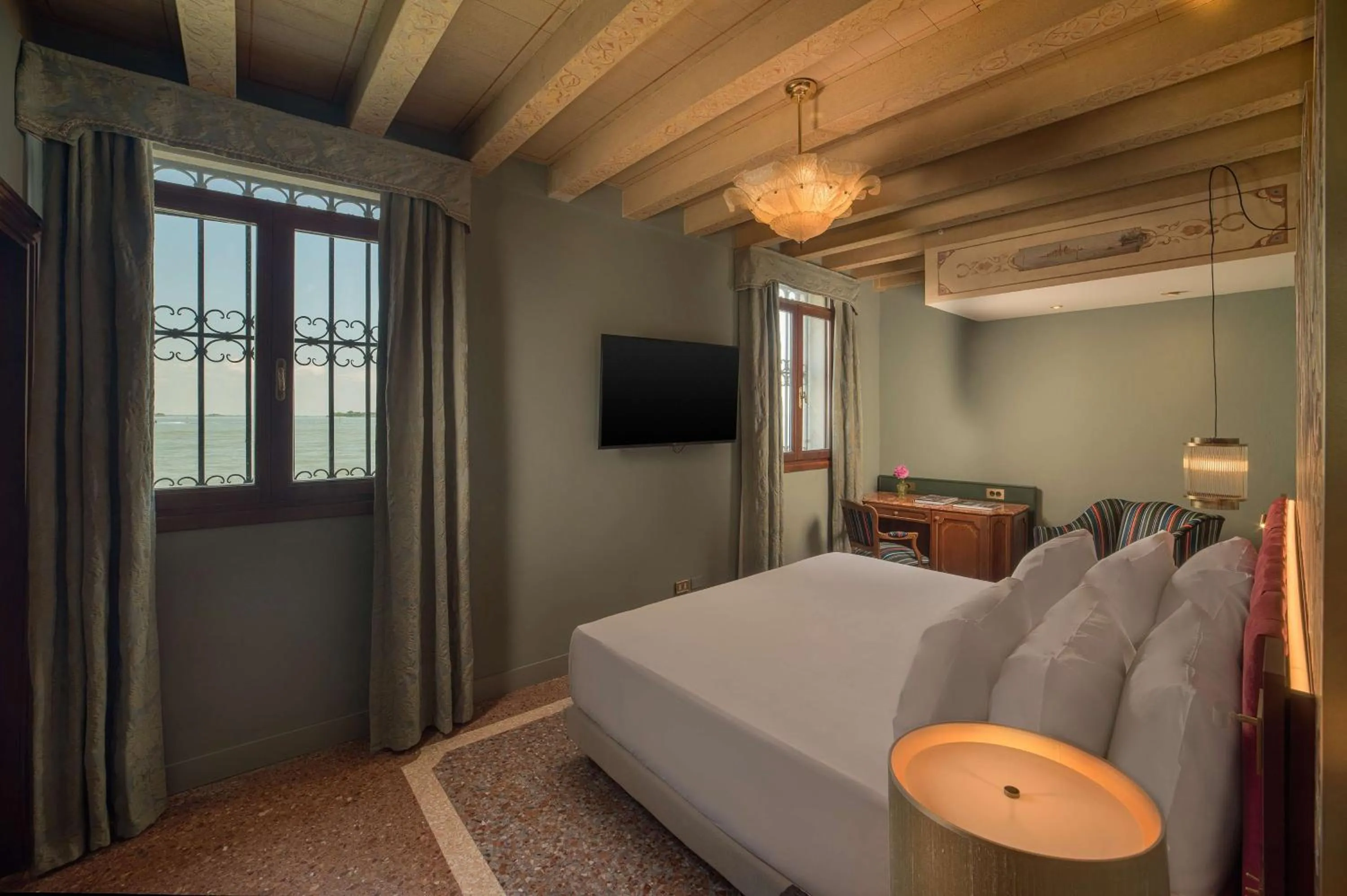 Bedroom, Bed in NH Collection Grand Hotel Palazzo Dei Dogi