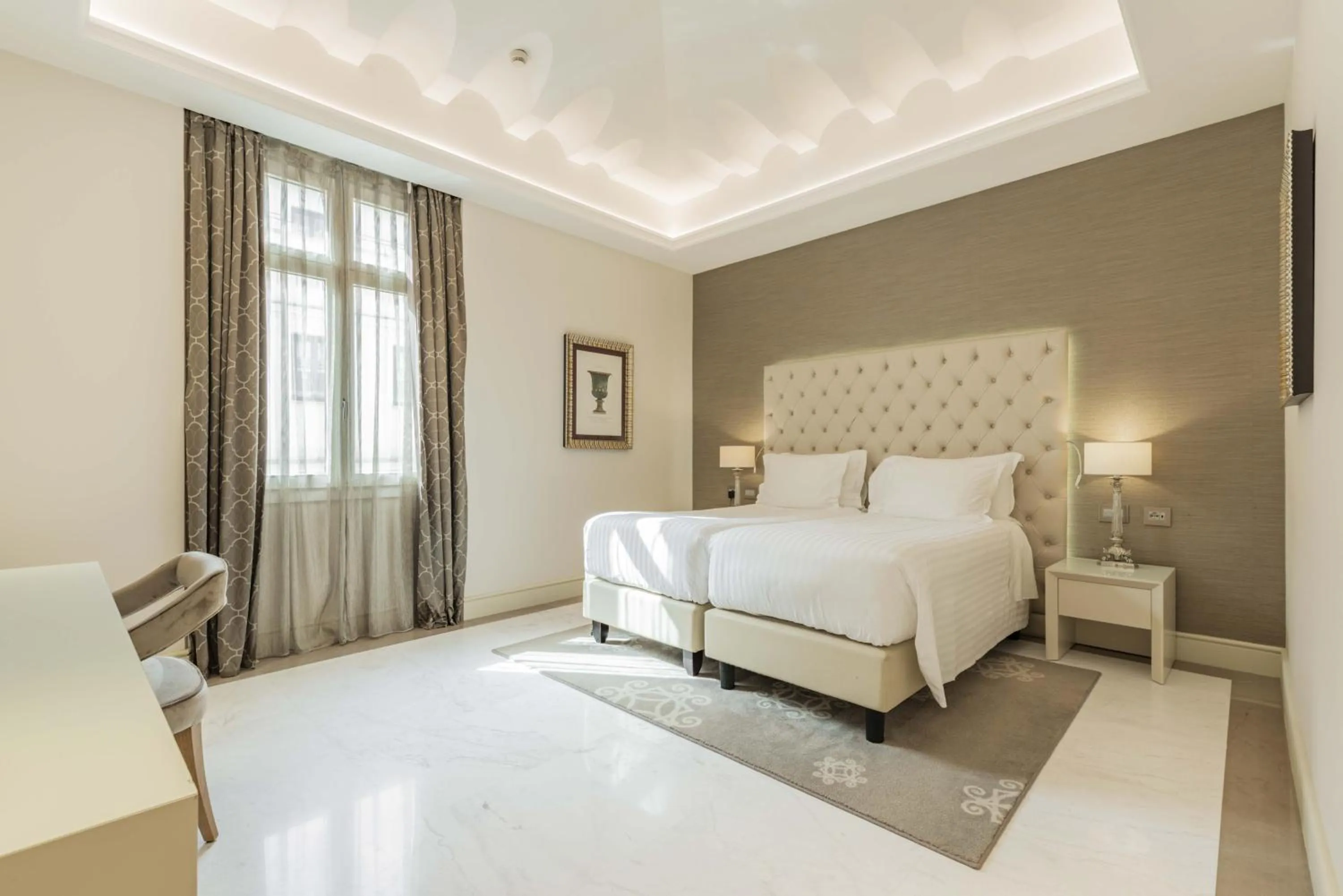 Bed in Aleph Rome Hotel, Curio Collection By Hilton