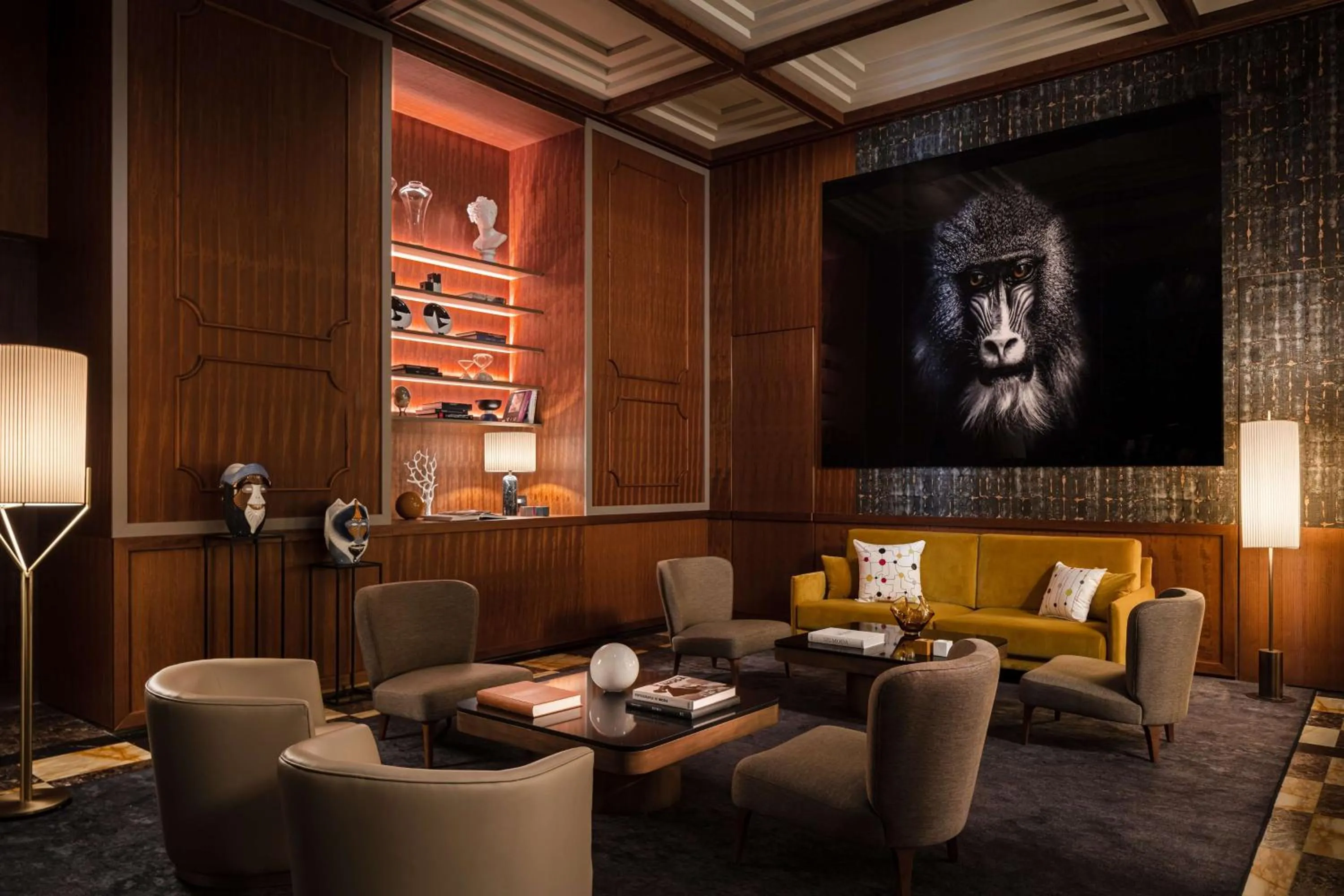 Lobby or reception in Anantara Palazzo Naiadi Rome Hotel - A Leading Hotel of the World