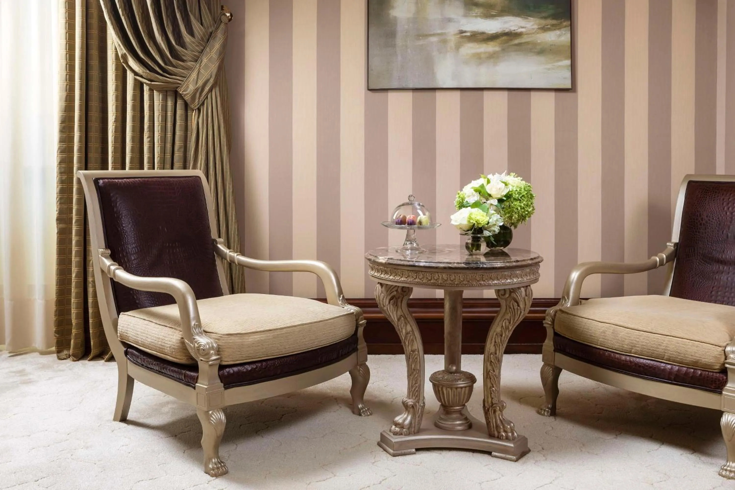 Bedroom in Anantara Palazzo Naiadi Rome Hotel - A Leading Hotel of the World