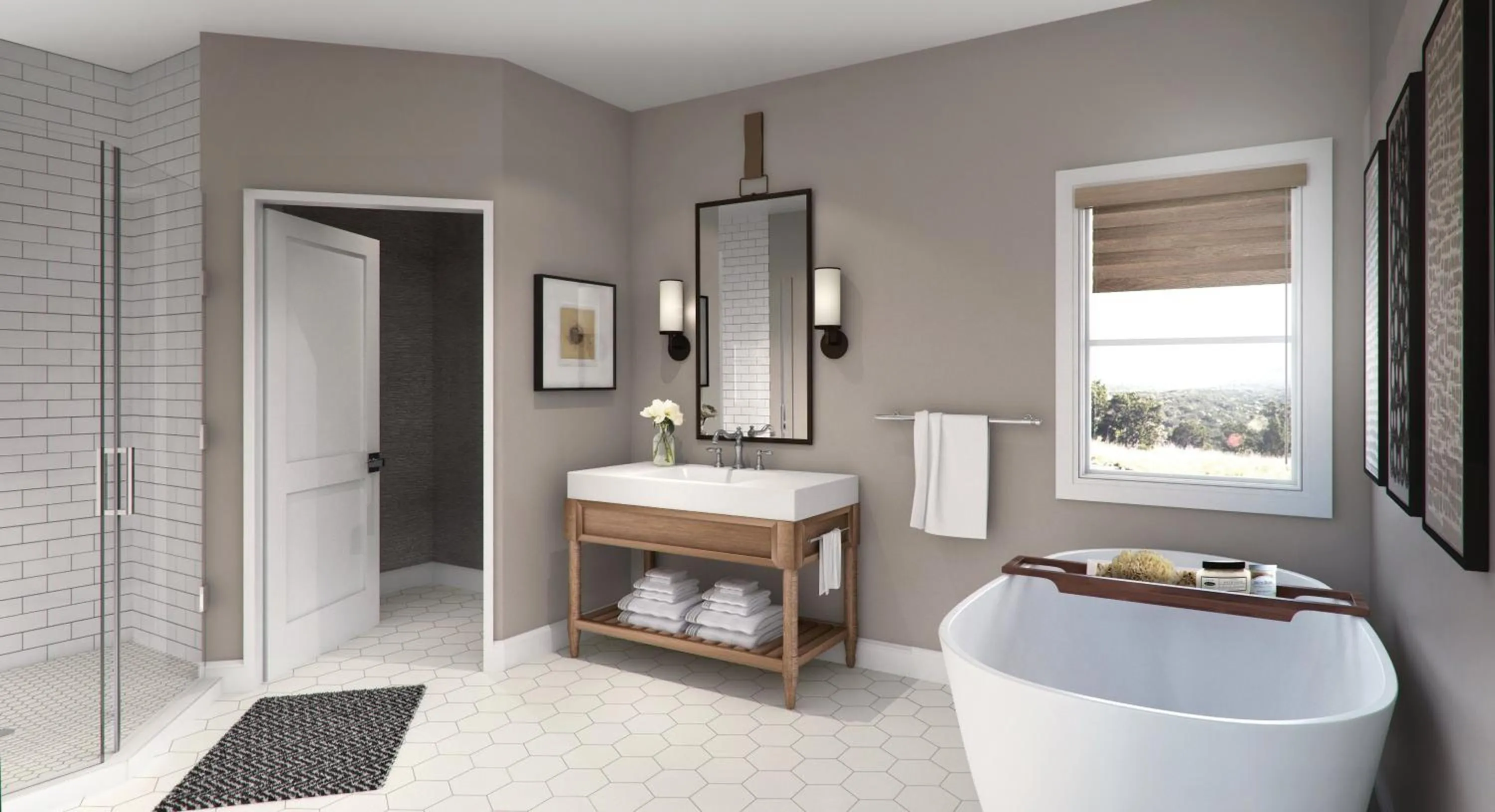 Bathroom in WorldMark Marble Falls