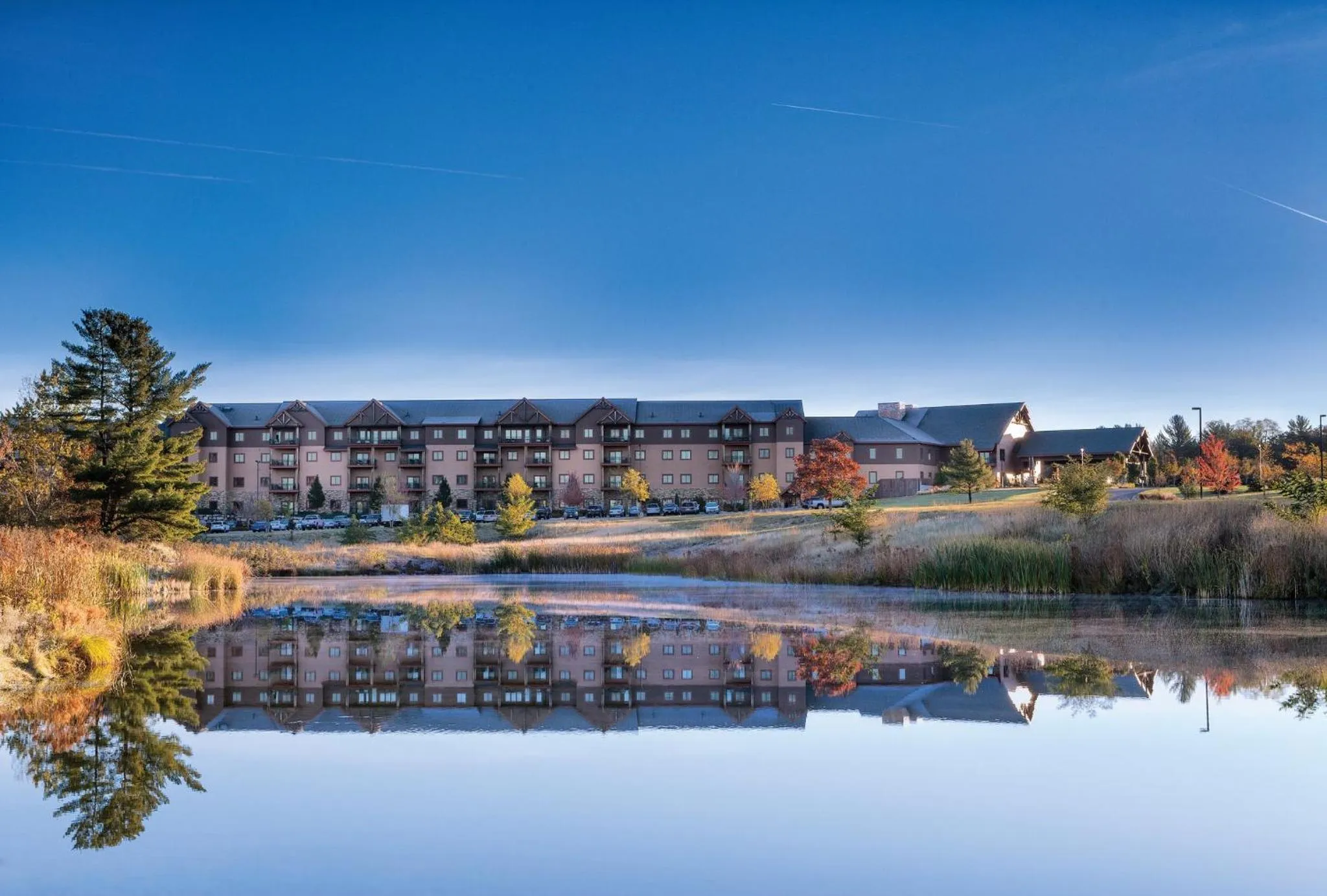Property building in Club Wyndham Glacier Canyon