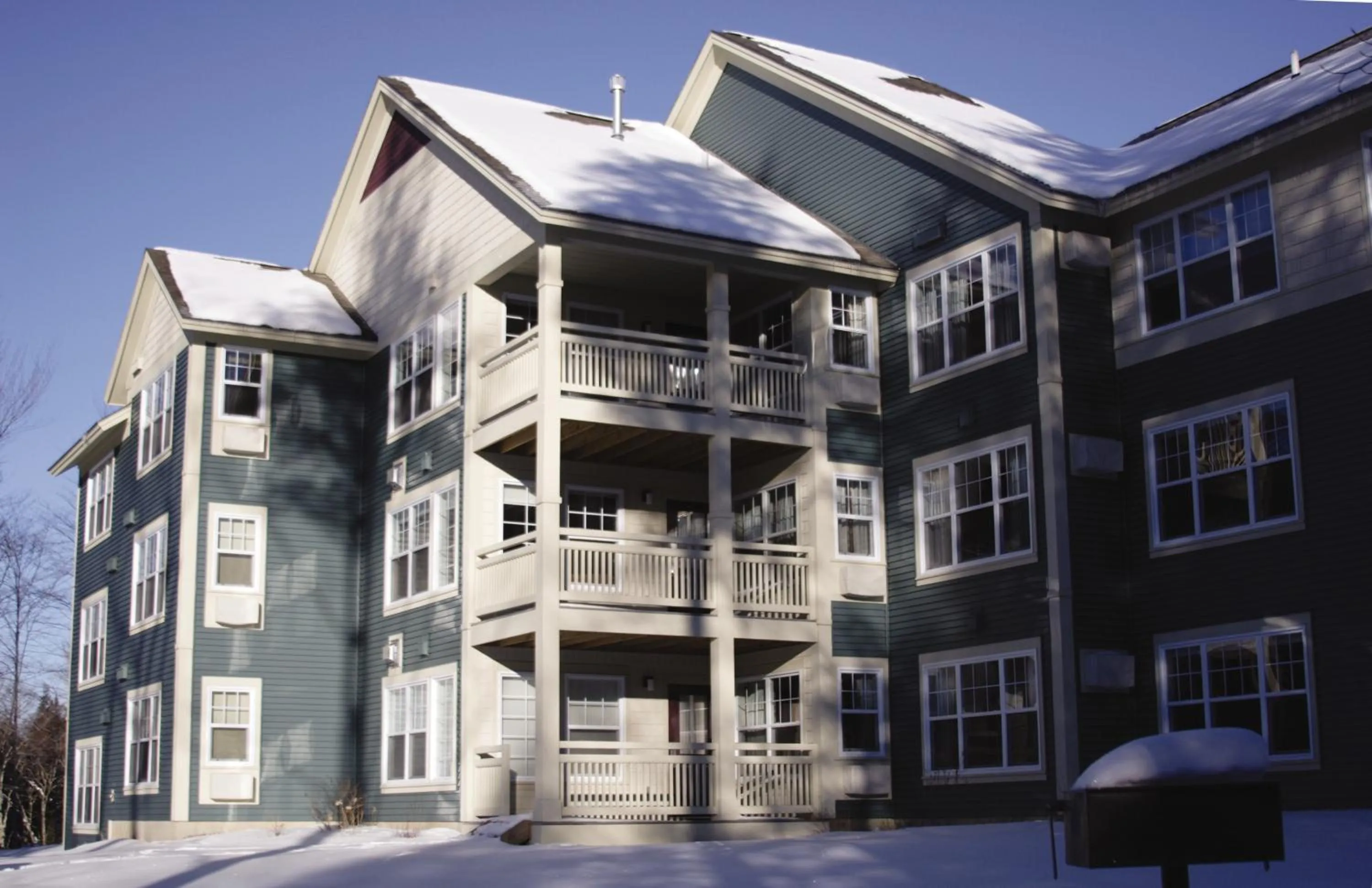 Property building in Club Wyndham Smugglers' Notch Vermont
