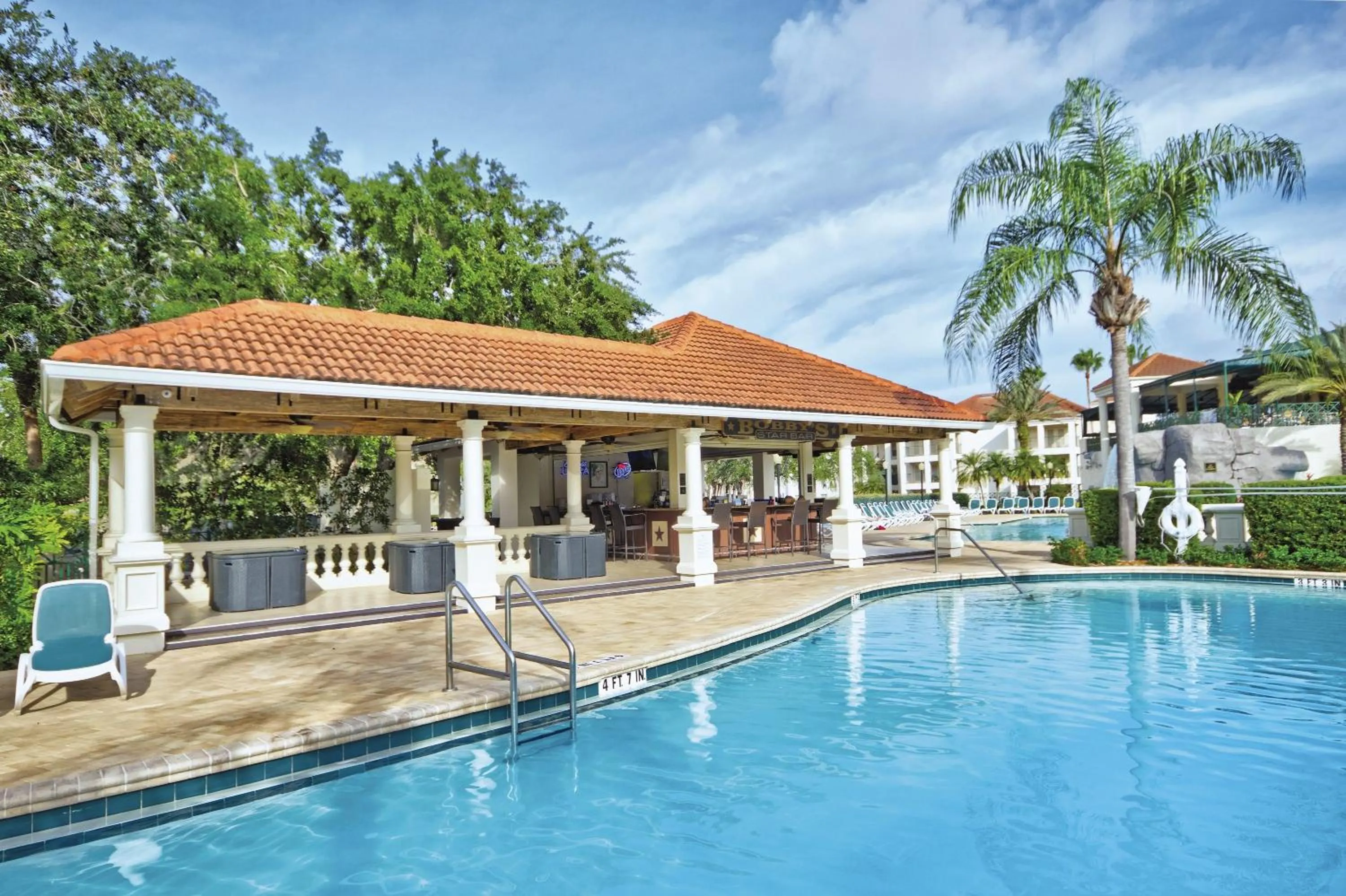 Swimming pool in Club Wyndham Star Island