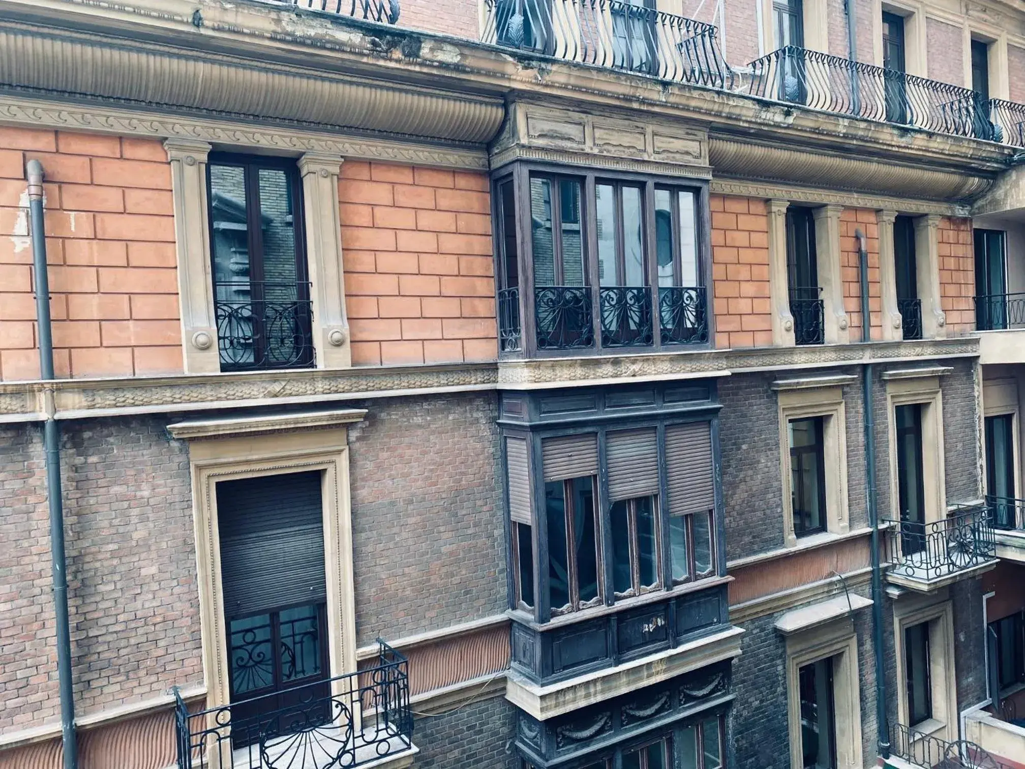 Inner courtyard view in Grand Hotel Palace Rome Inner courtyard view in Grand Hotel Palace Rome