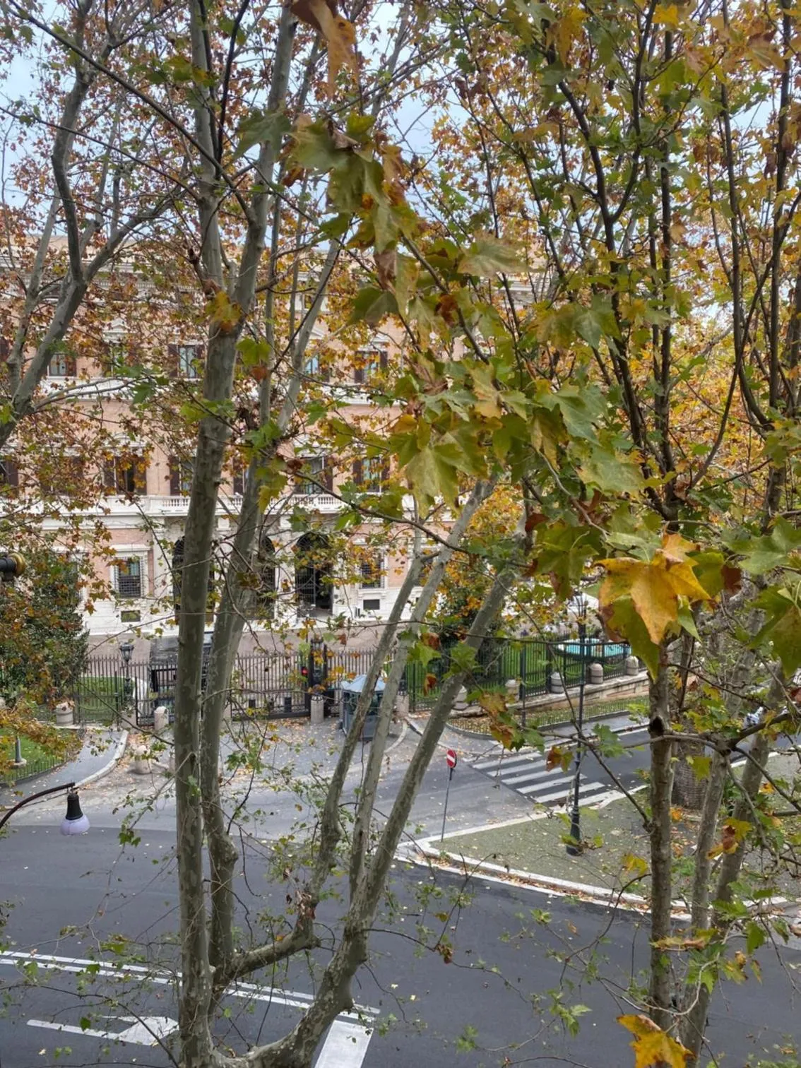 City view in Grand Hotel Palace Rome