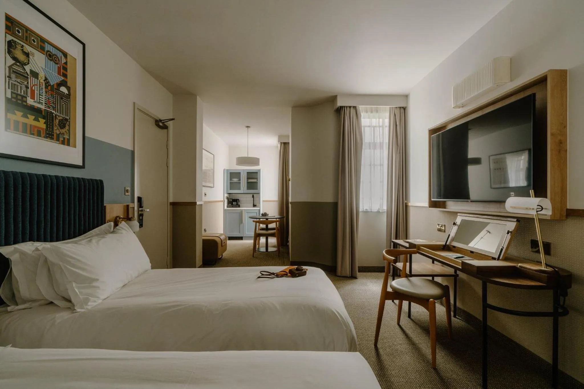 Bedroom, Bed in Club Quarters Hotel London City, London