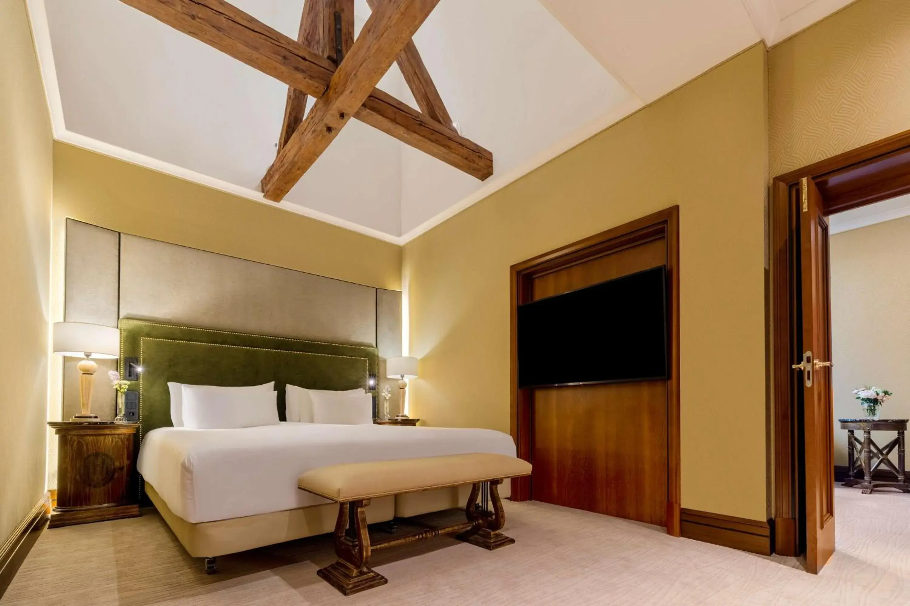 Bedroom, Bed in NH Collection Prague Carlo IV Bedroom, Bed in NH Collection Prague Carlo IV