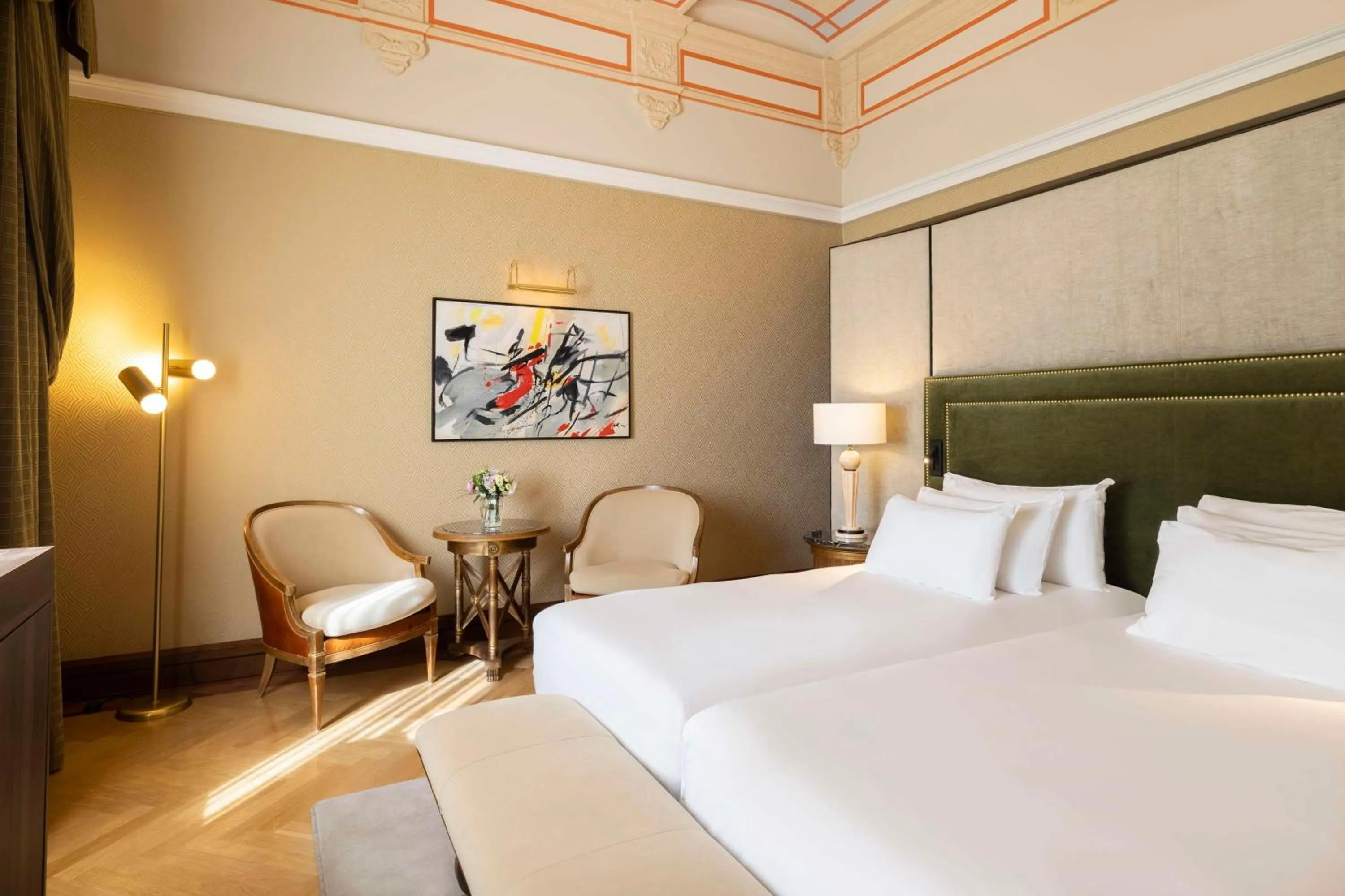 Photo of the whole room, Bed in NH Collection Prague Carlo IV