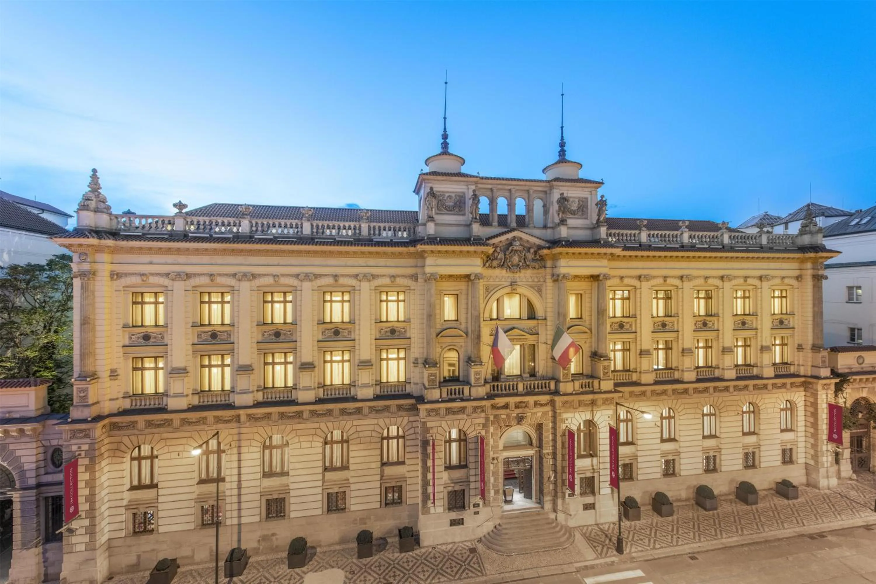 Property building in NH Collection Prague Carlo IV