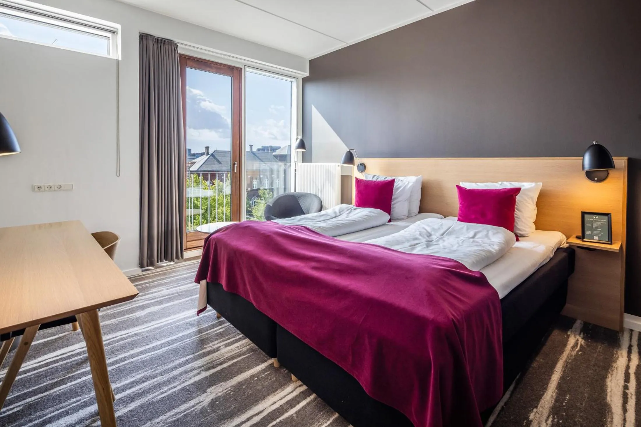 Bed in Hotel Kolding