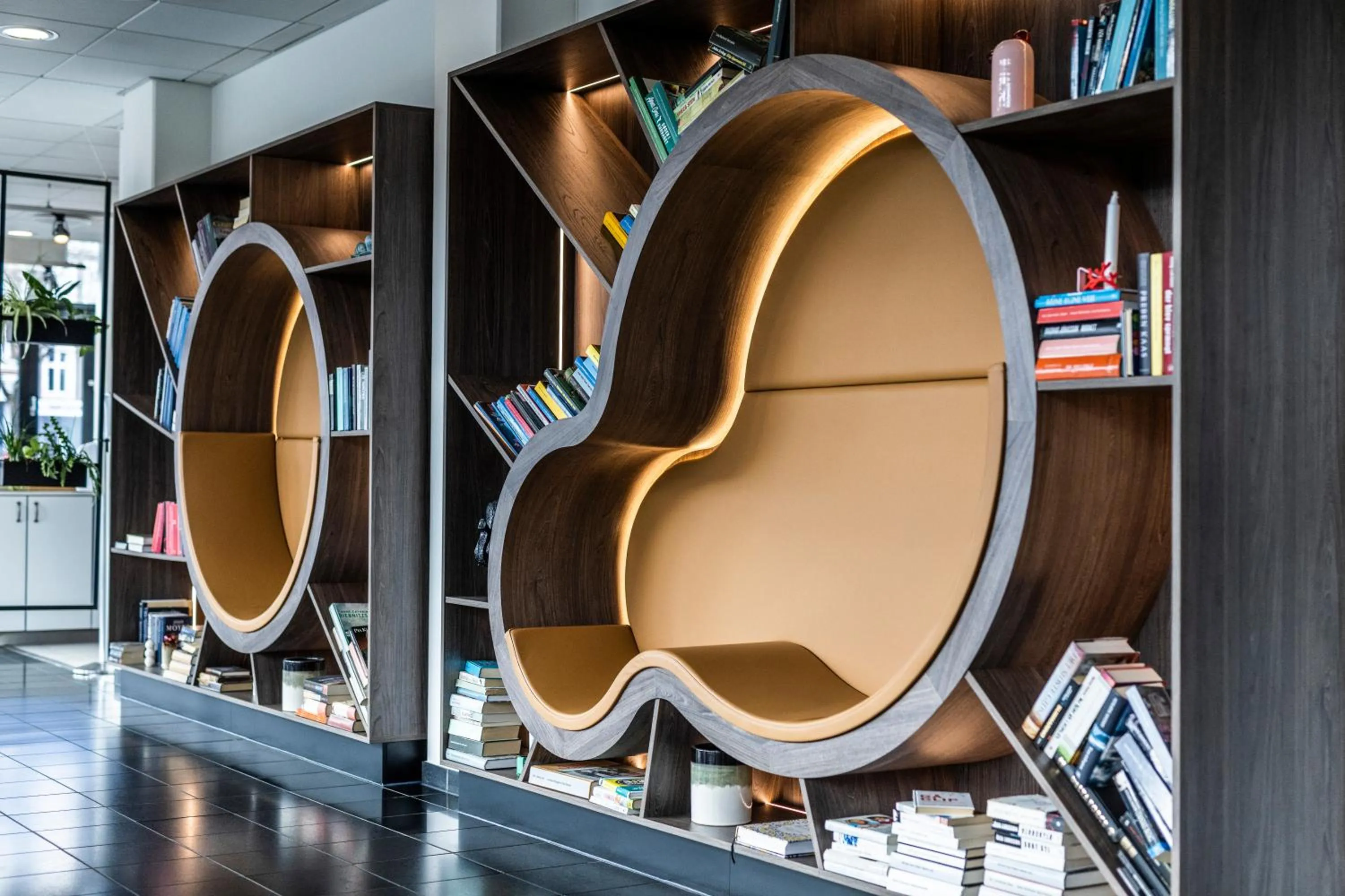 Library in Hotel Kolding